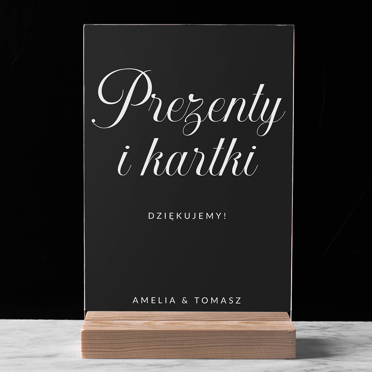 Personalizowana dekoracja weselna