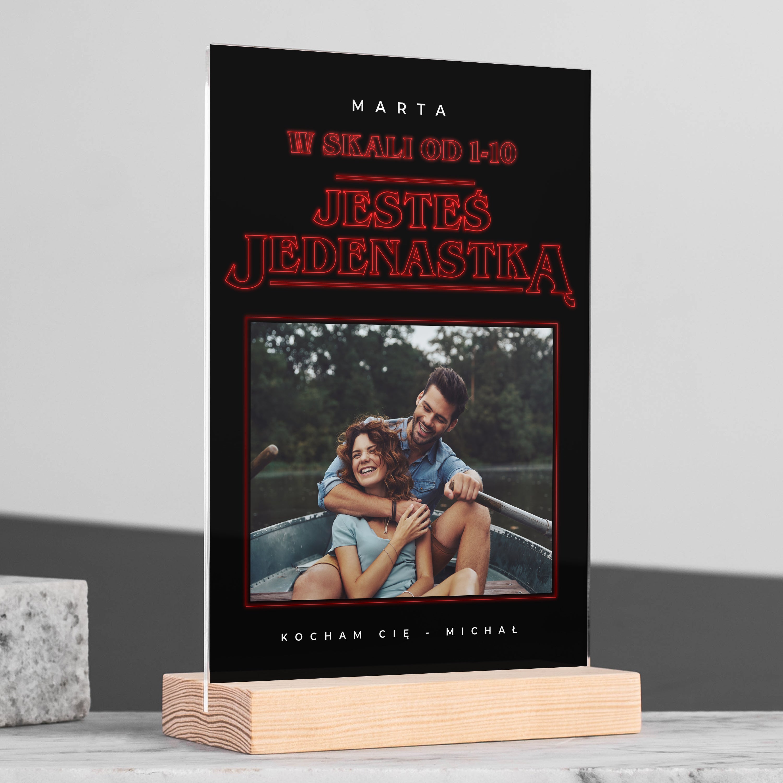 Statuetka dla fana Stranger Things - jesteś jedenastką