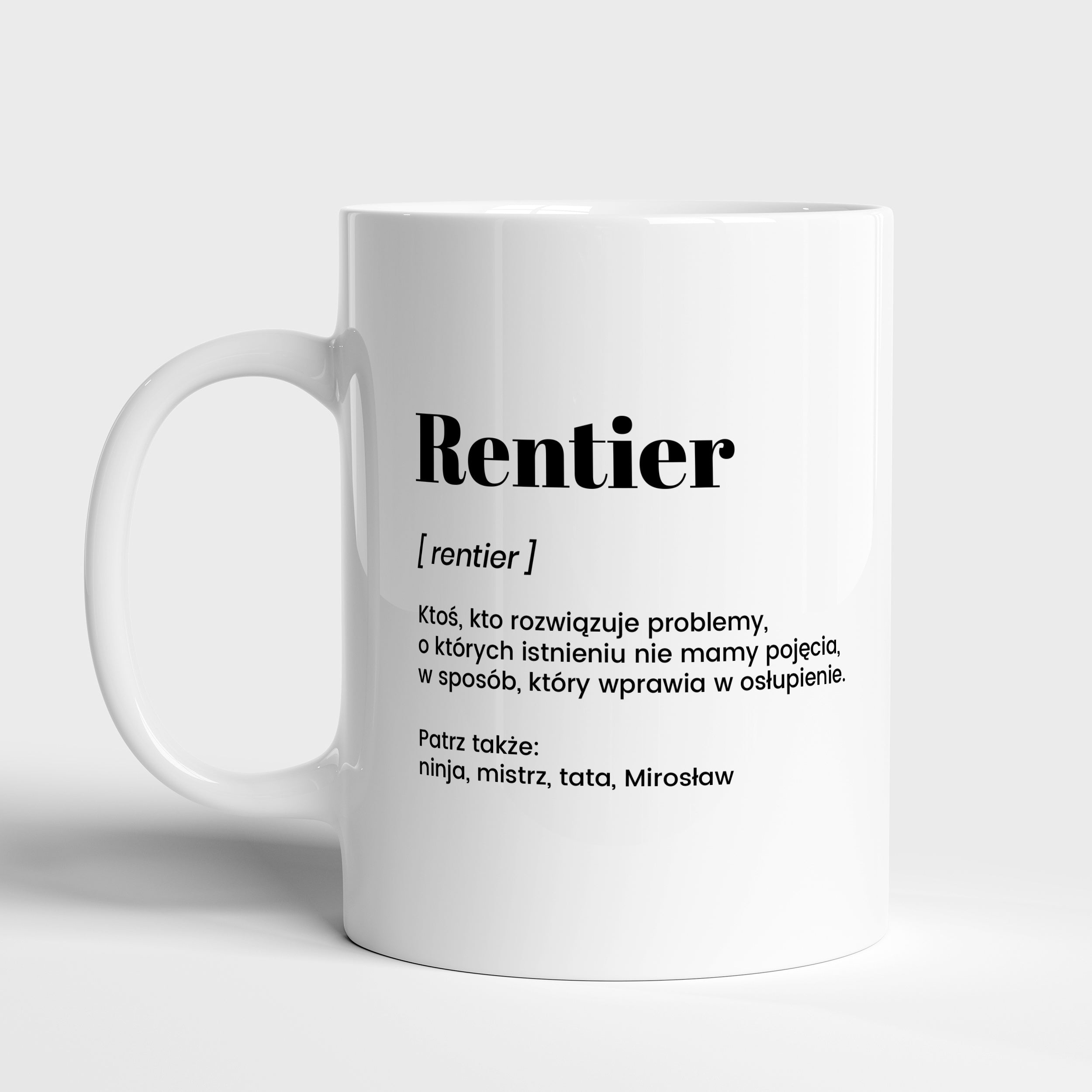 Kubek dla rentiera - Definicja