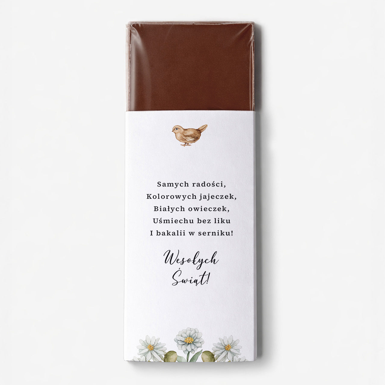 Personalizowana czekolada prezent na zająca czekolada personalizowana na Wielkanoc dla dzieci prezent na Wielkanoc