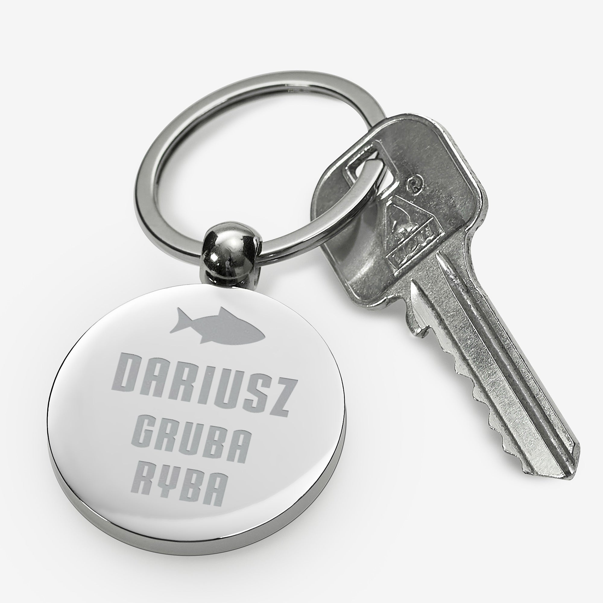 Grawerowany brelok dla wędkarza