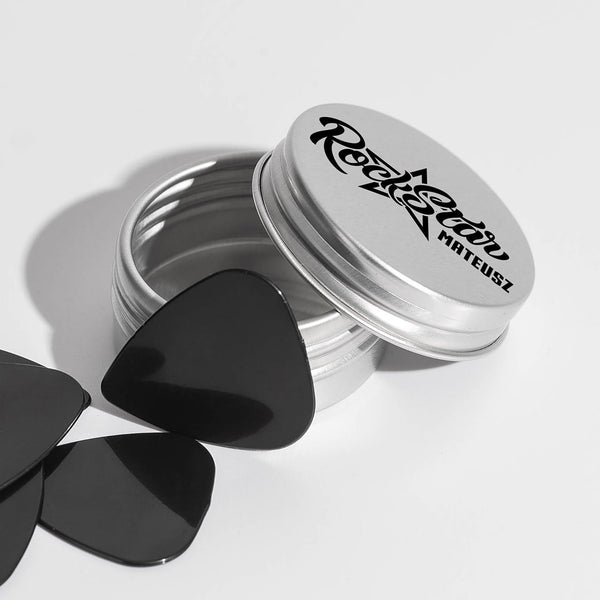 Kostki gitarowe dla basisty - personalizowane