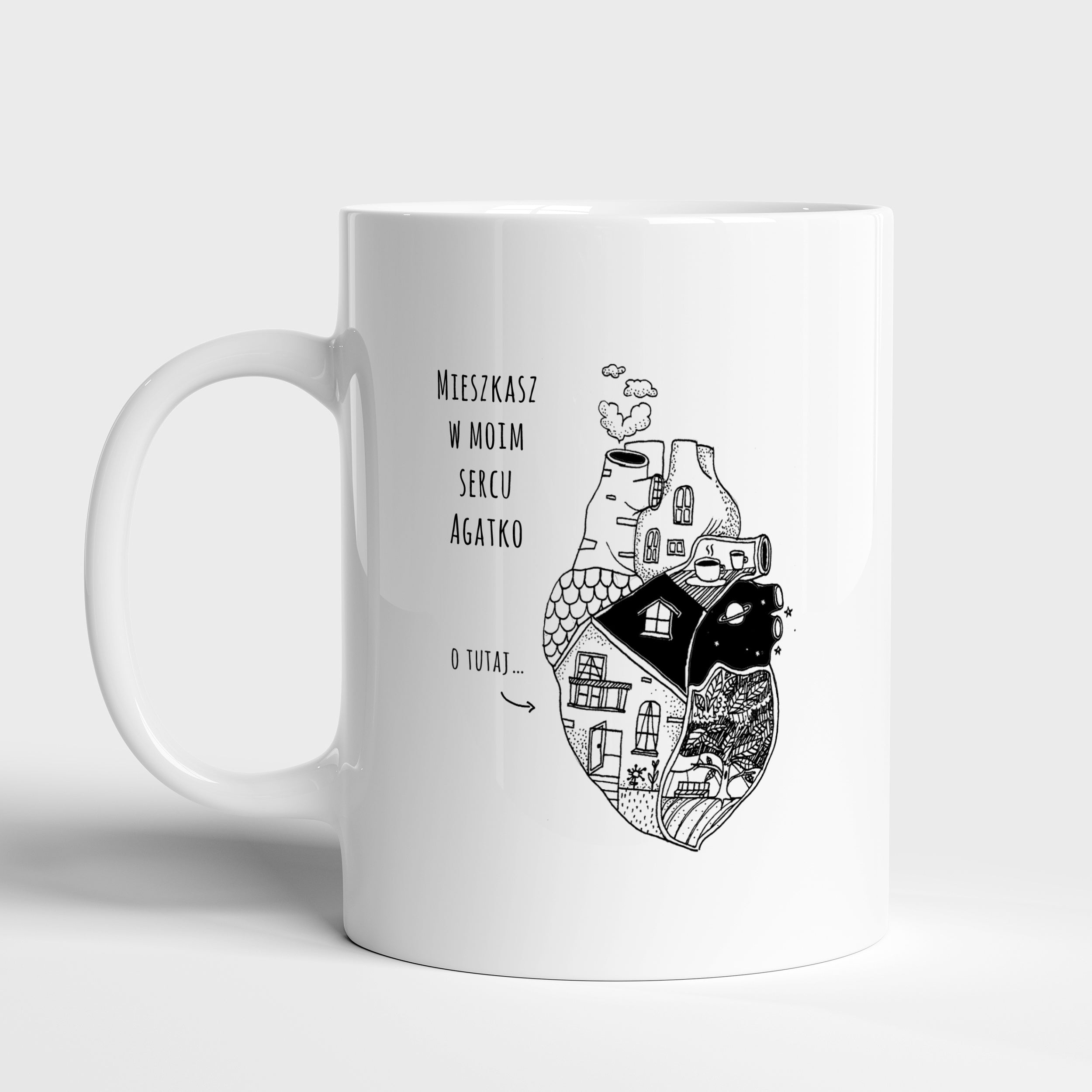 Oryginalny kubek - prezent dla dziewczyny personalizowany kubek kubek dla dziewczyny prezent dla drugiej połówki