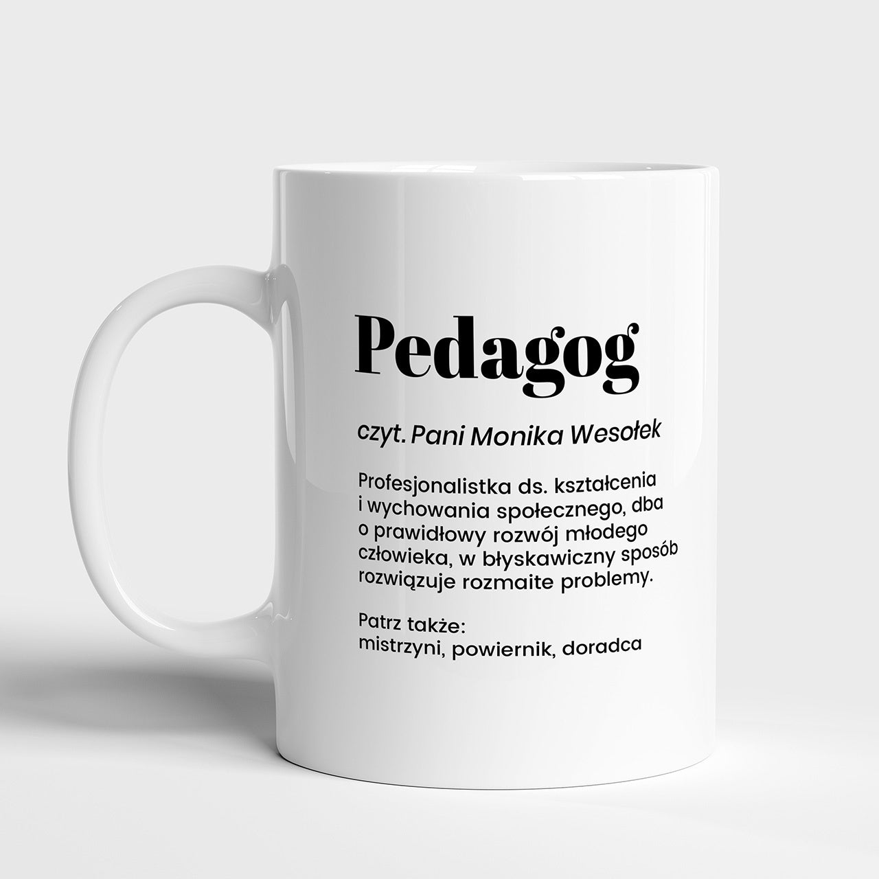 Kubek dla pedagoga - Definicja