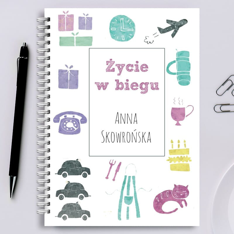 Personalizowany pamiętnik dla koleżanki prezent dla koleżanki pamiętnik z dedykacją prezent dla przyjaciółki