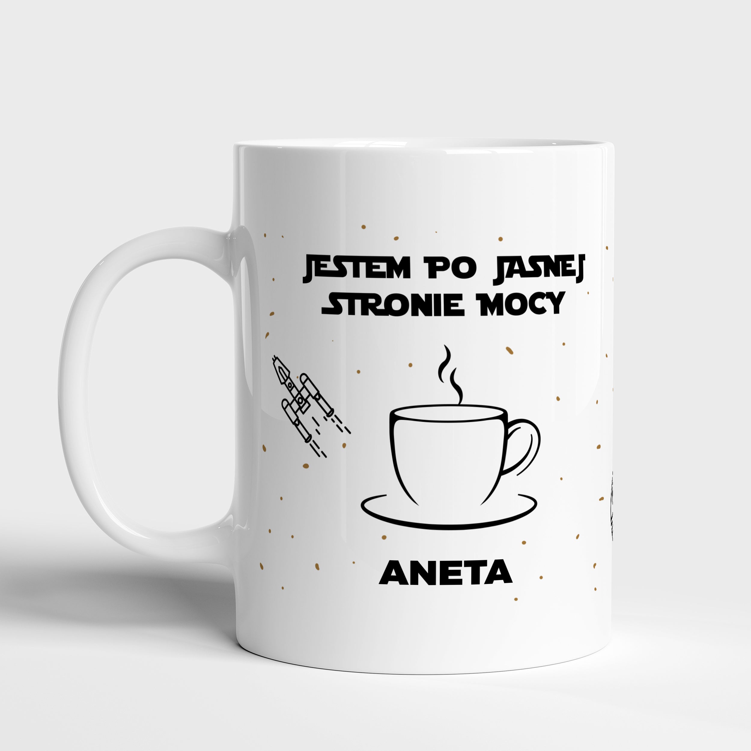 Kubek dla fana Gwiezdnych Wojen - Jasna Strona Mocy