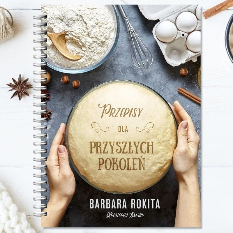 Personalizowany przepiśnik - prezent na Dzień Babci przepiśnik babci prezent dla babci