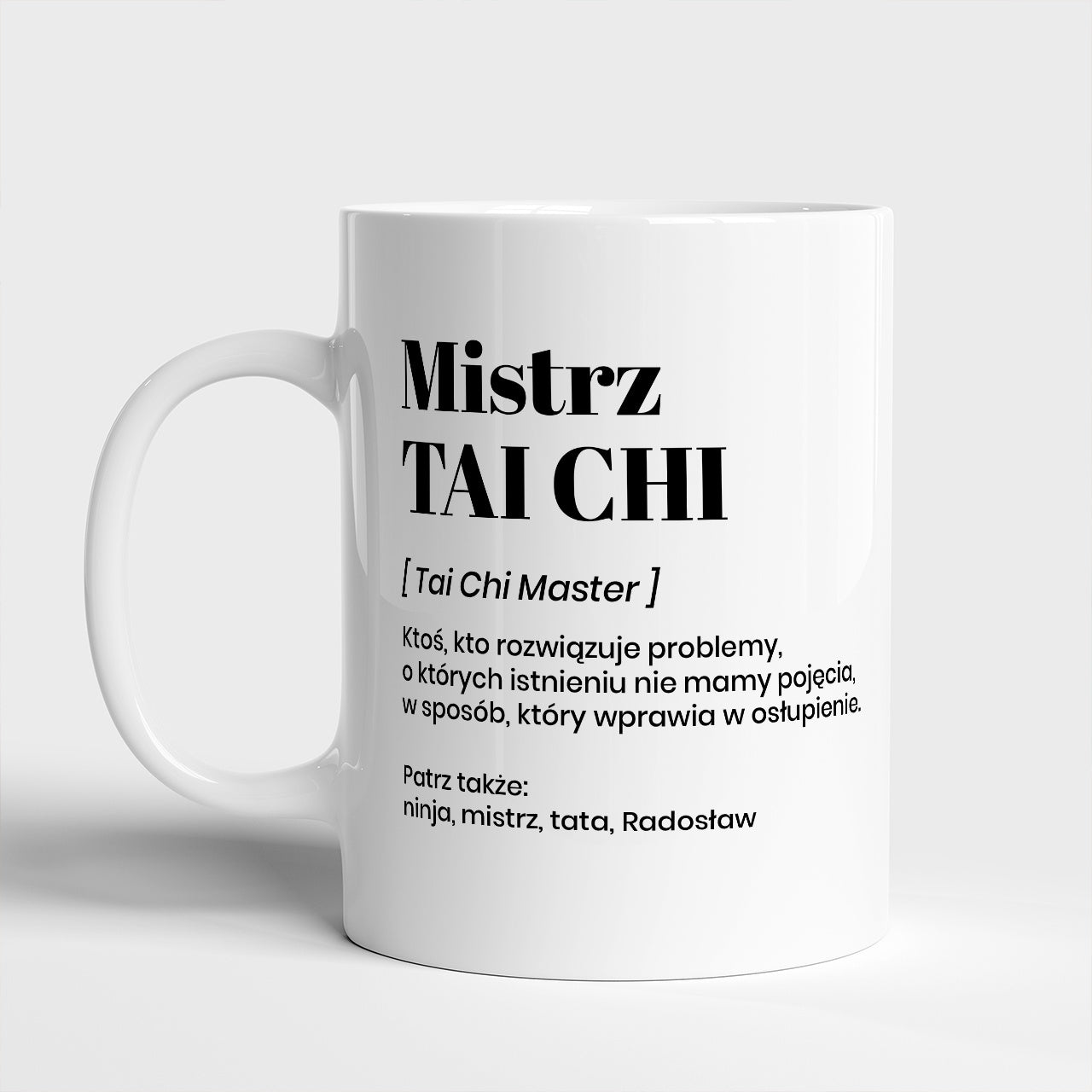 Personalizowany kubek - Mistrz Tai Chi