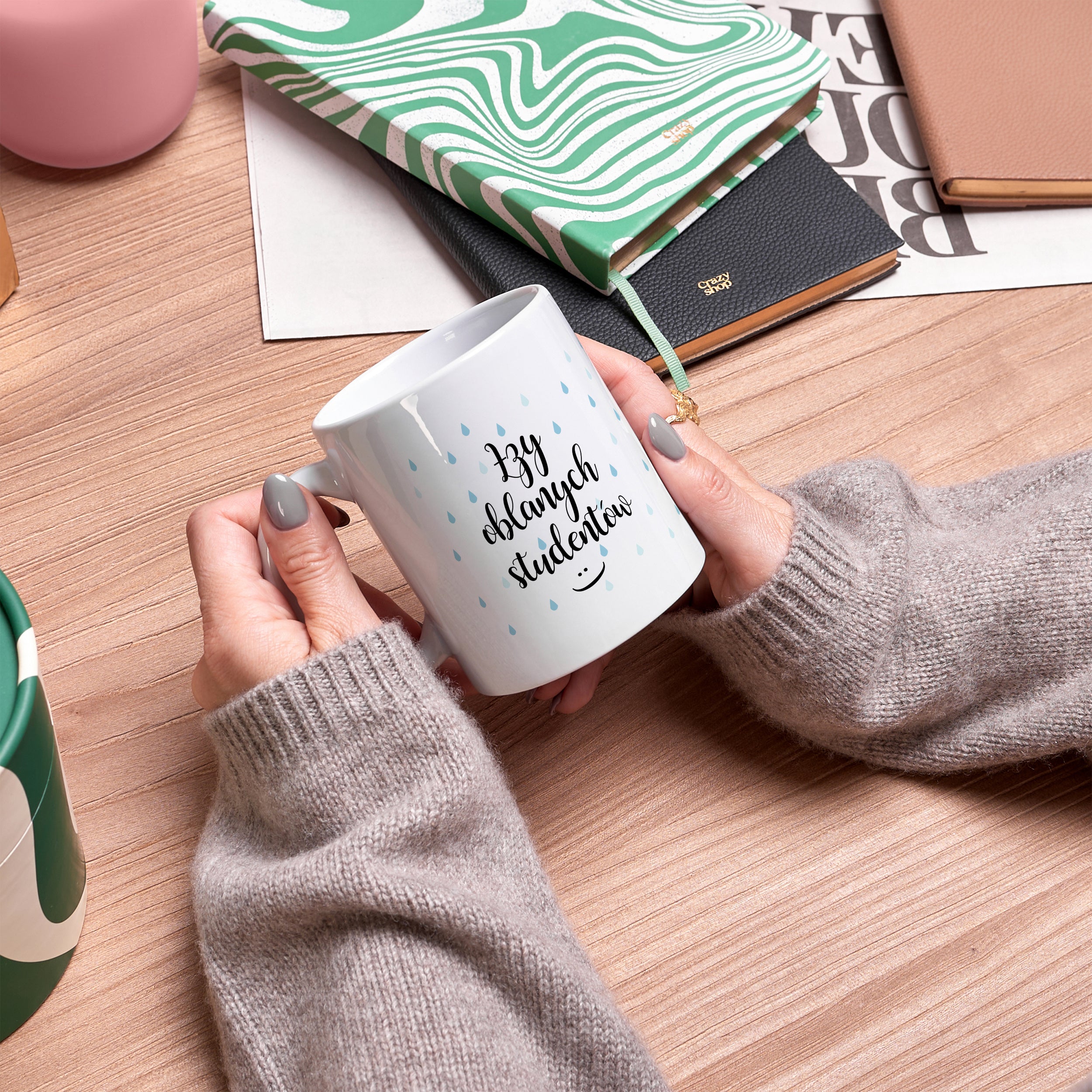 Dedykowany kubek - śmieszny prezent dla wykładowcy personalizowany kubek prezent na zakończenie studiów