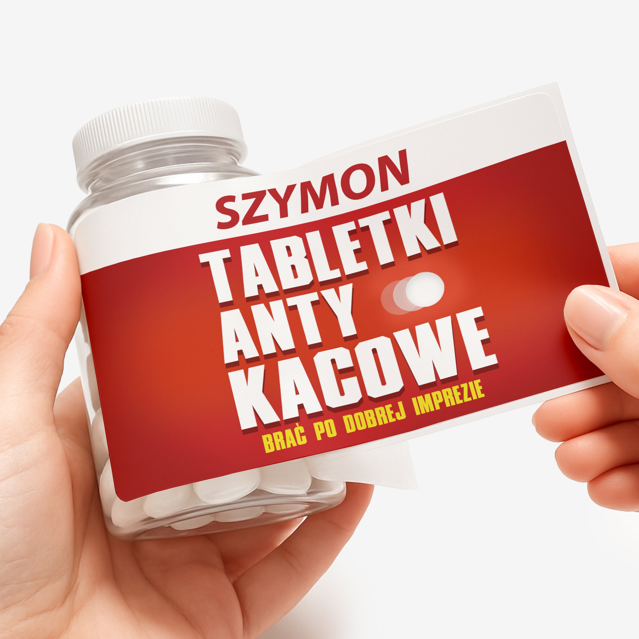 Miętówki dla imprezowicza cukierki miętowe drażetki miętowe personalizowane cukierki prezent dla imprezowicza