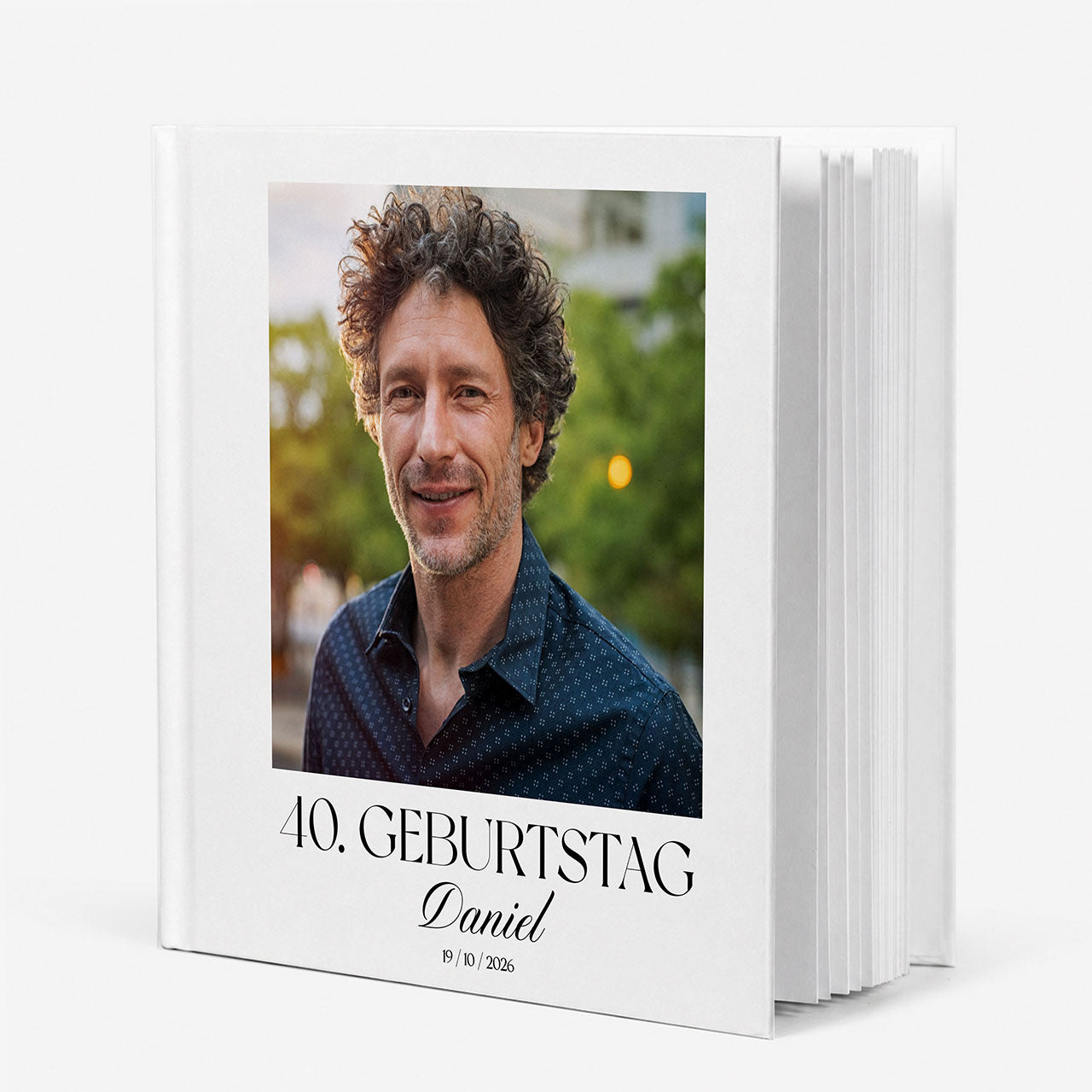 Gästebuch zum 40. Geburtstag MIT FOTO
