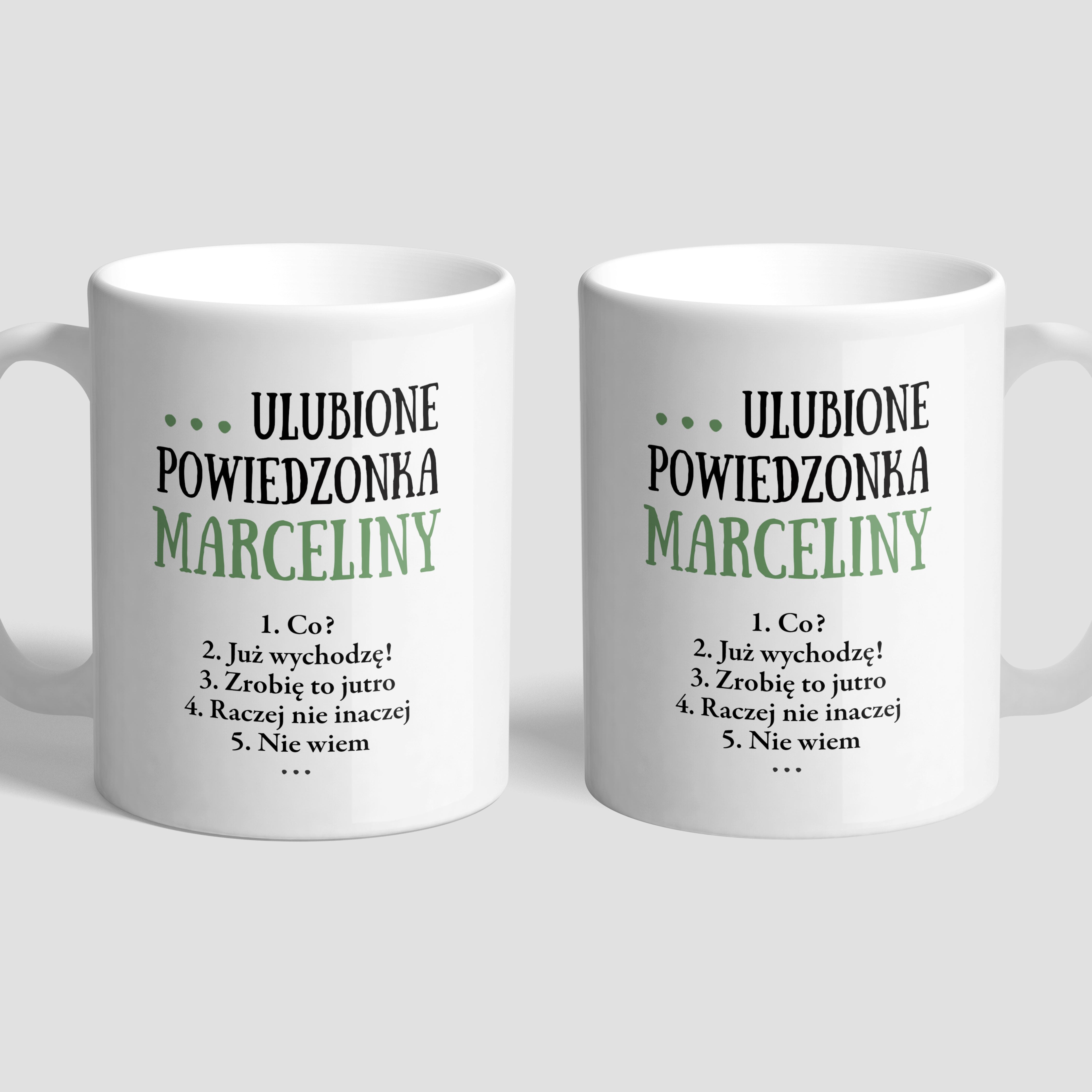 Personalizowany kubek dla dziewczyny - powiedzonka prezent dla dziewczyny kubek z nadrukiem