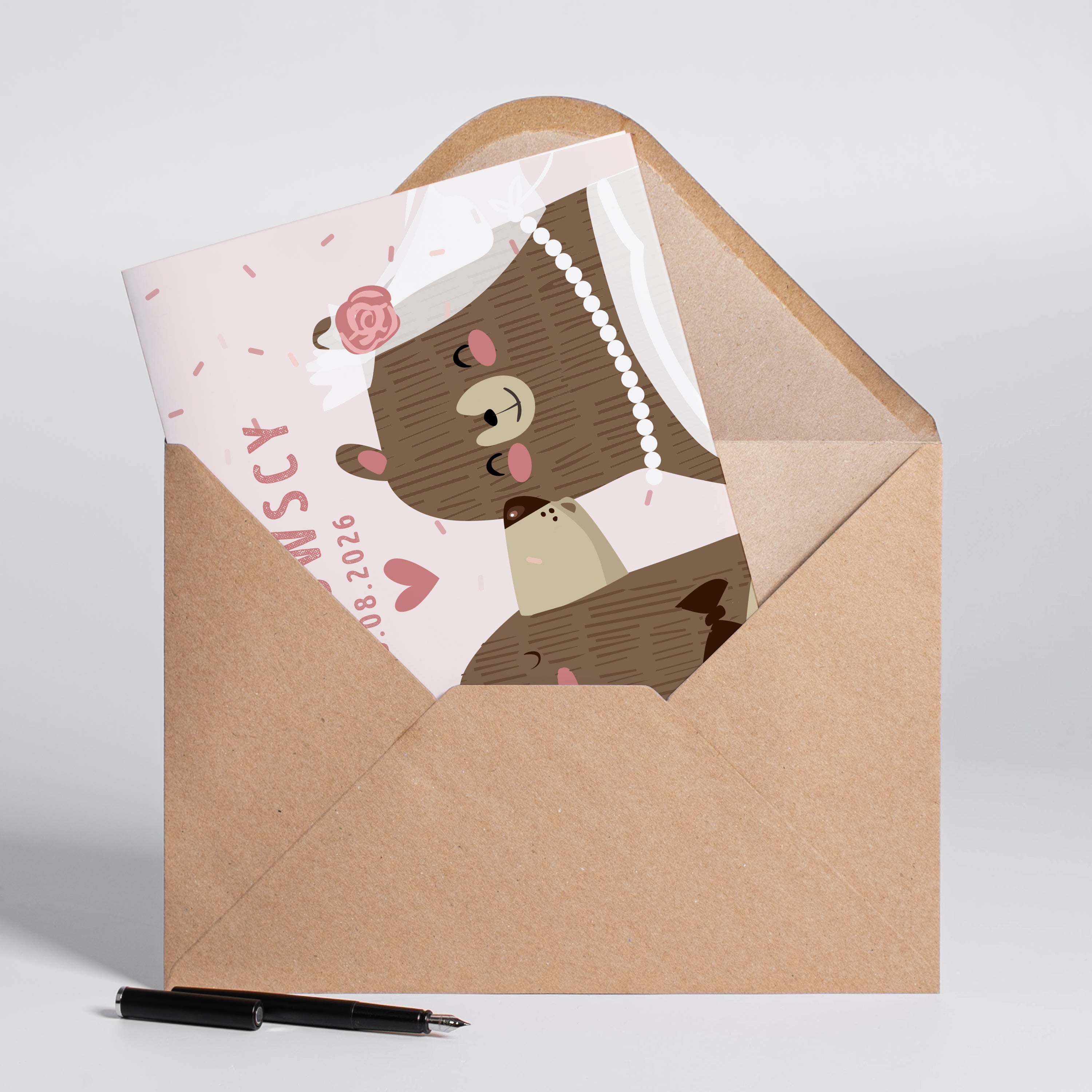 Śmieszna kartka ślubna z personalizacją prezent na ślub kartka na prezent personalizowana kartka ślubna