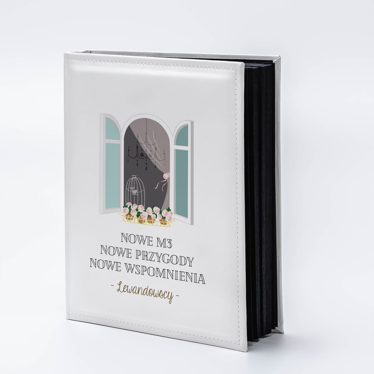 Album na zdjęcia na prezent do nowego domu prezent na parapetówkę prezent na nowy dom album do zdjęć