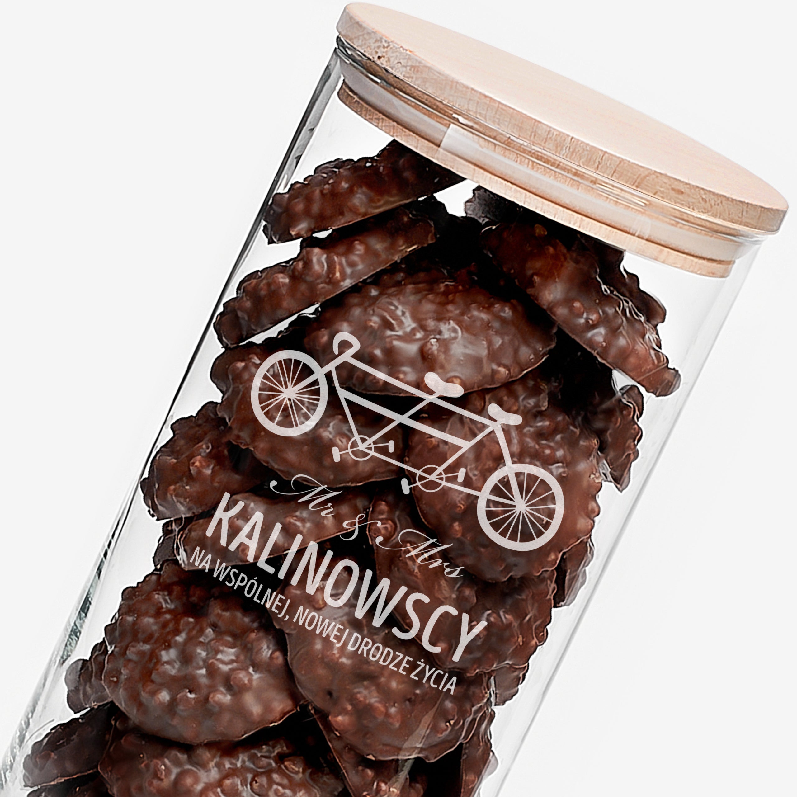 Grawerowany słoik na rocznicę ślubu słoik na rocznicę ślubu prezent na rocznicę ślubu pamiątka