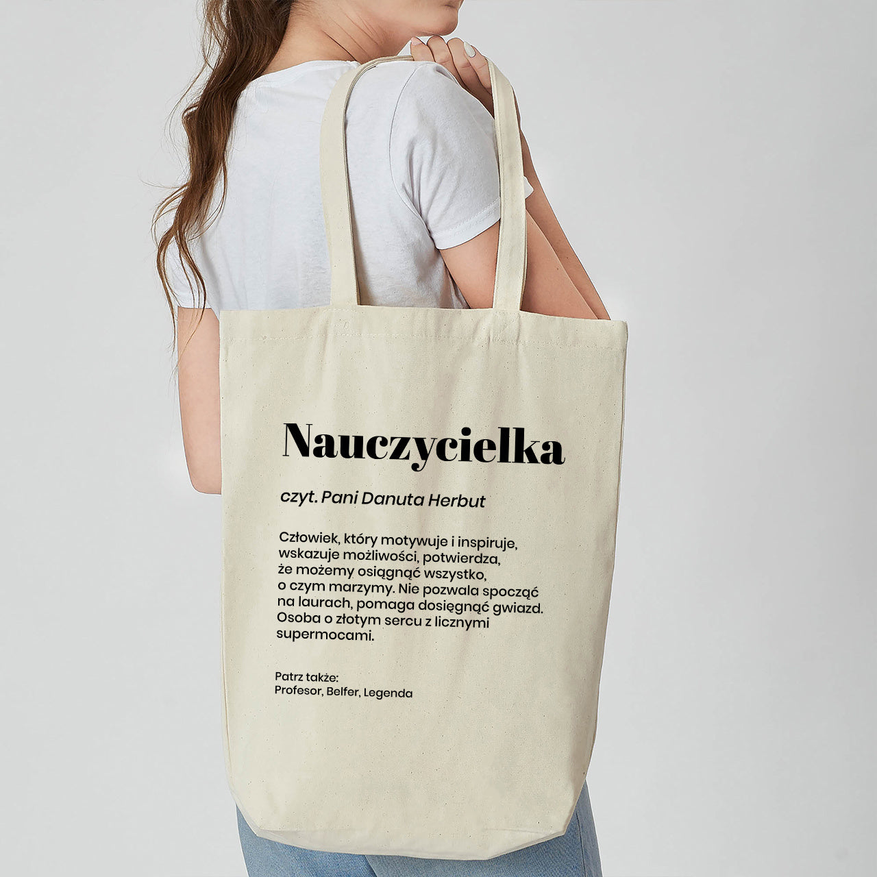 Personalizowana torba dla nauczyciela - Definicja