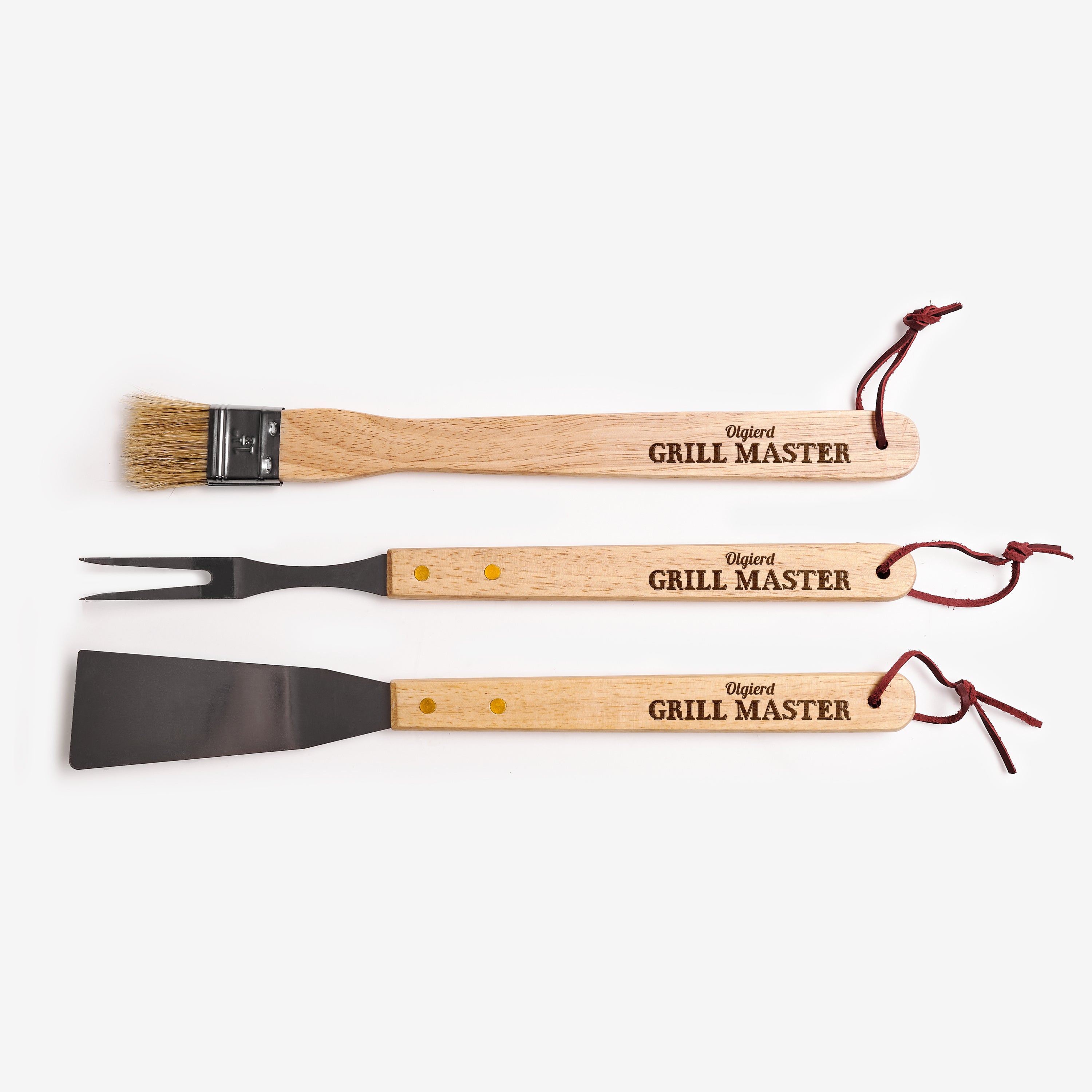 Grawerowany zestaw do grilla - prezent personalizowany