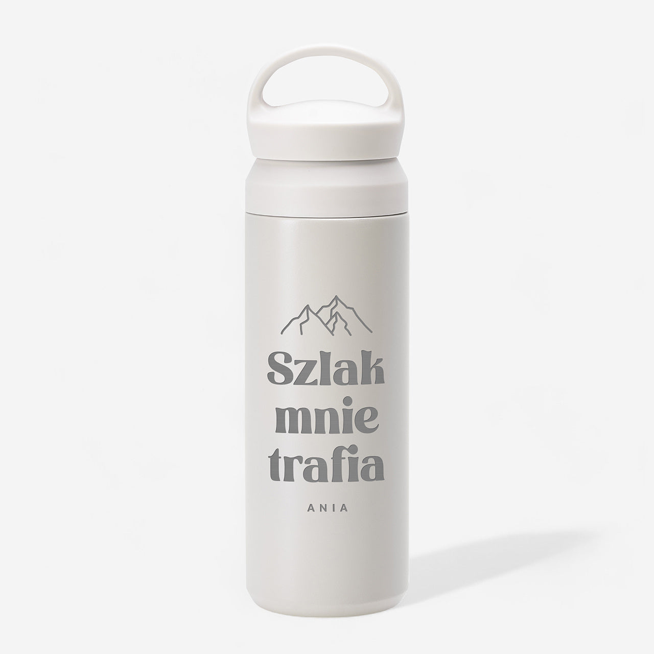 Grawerowany termos dla miłośnika gór - szlak mnie trafia