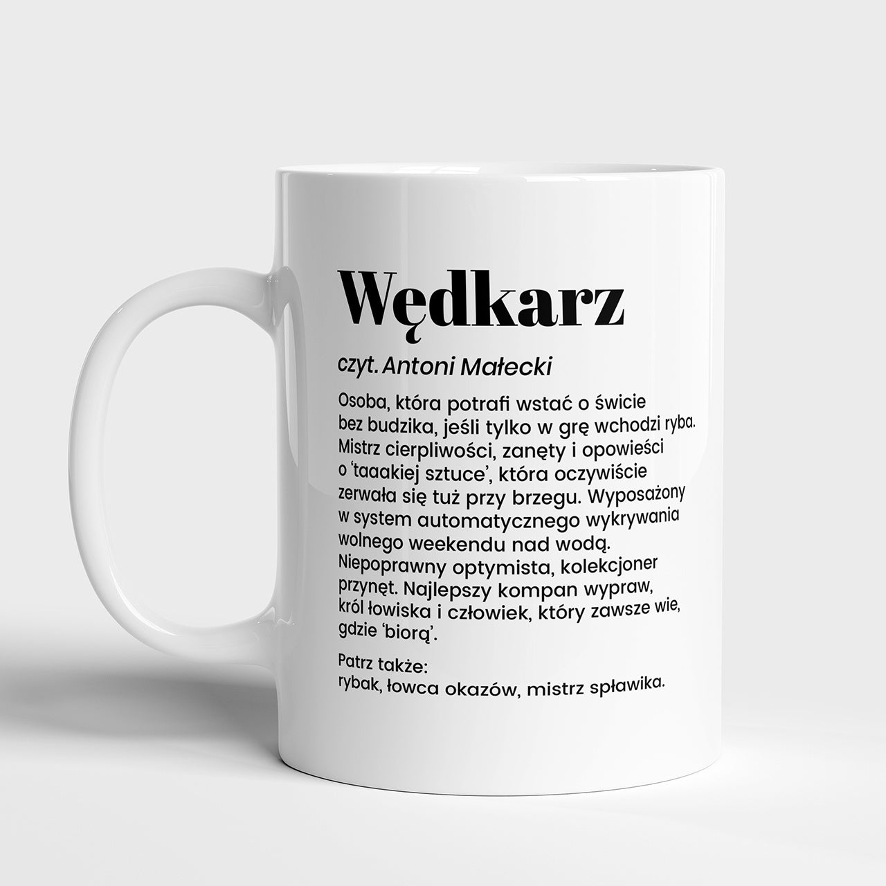 Personalizowany kubek dla wędkarza - definicja