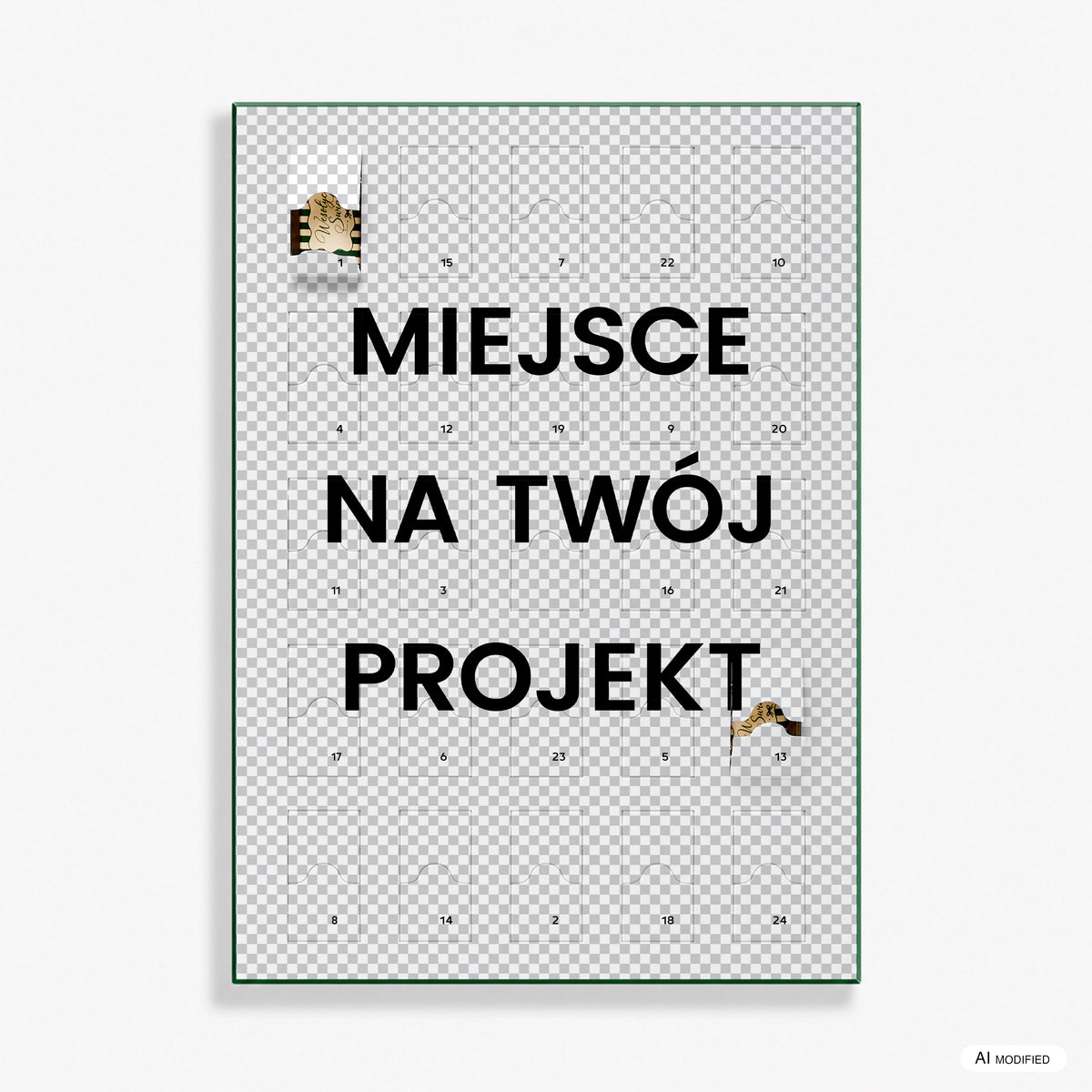 Kalendarz adwentowy personalizowany - twój projekt