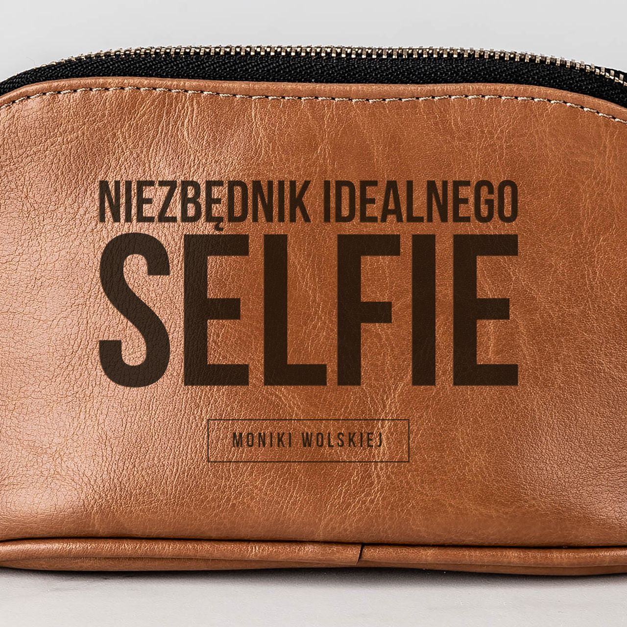 Kosmetyczka damska skórzana - prezent dla córki damska kosmetyczka personalizowana kosmetyczka