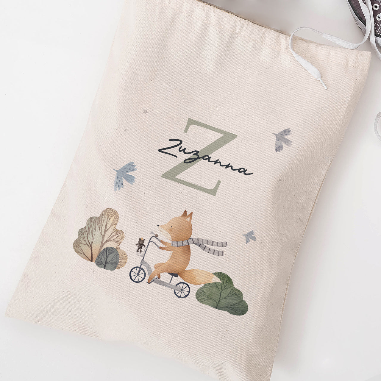 Imienny worek na kapcie do przedszkola worek z imieniem worek na kapcie worek do przedszkola prezent dla dziecka