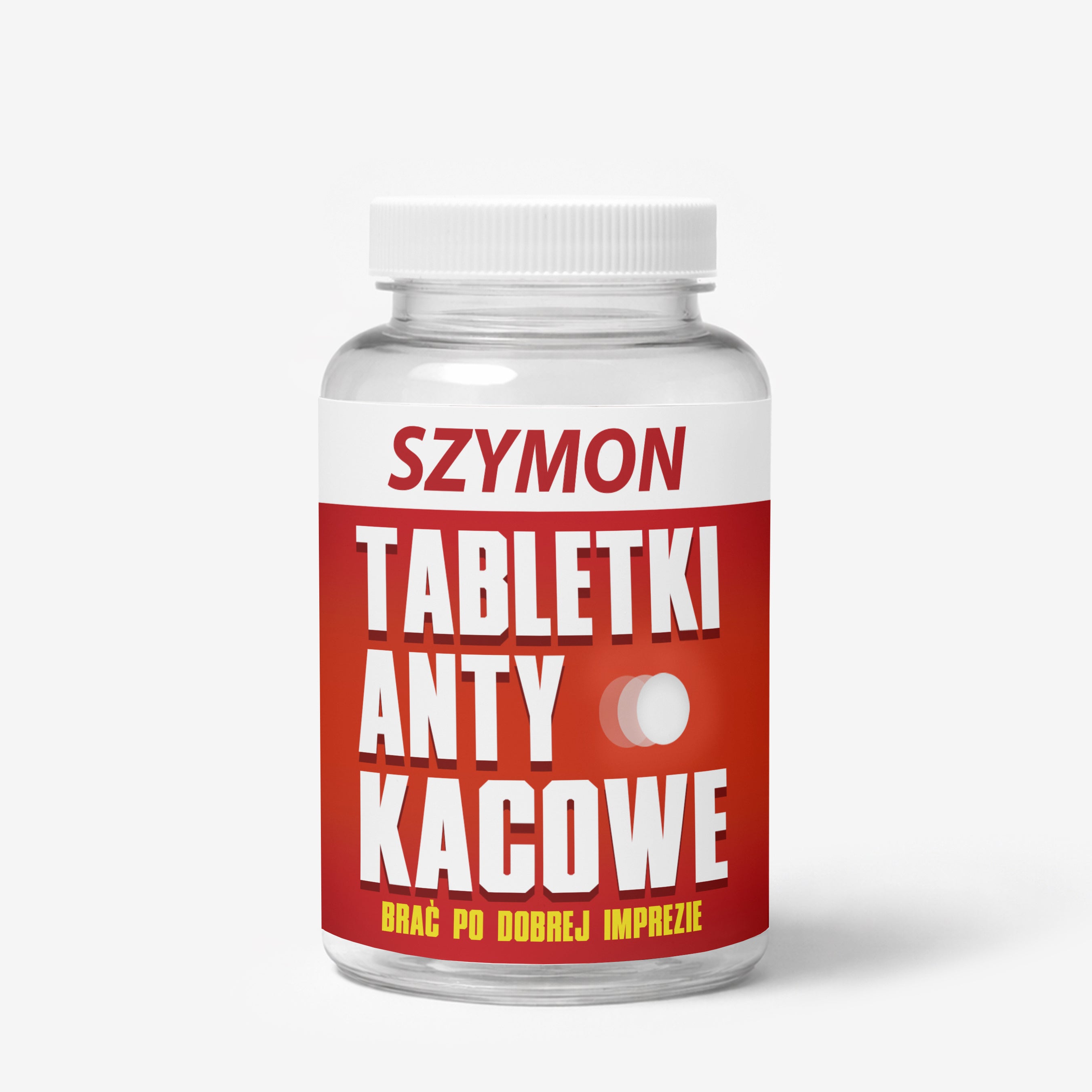 Zestaw cukierków miętowych z etykietą do personalizacji - prezent dla kolegi cukierki miętowe miętowe cukierki