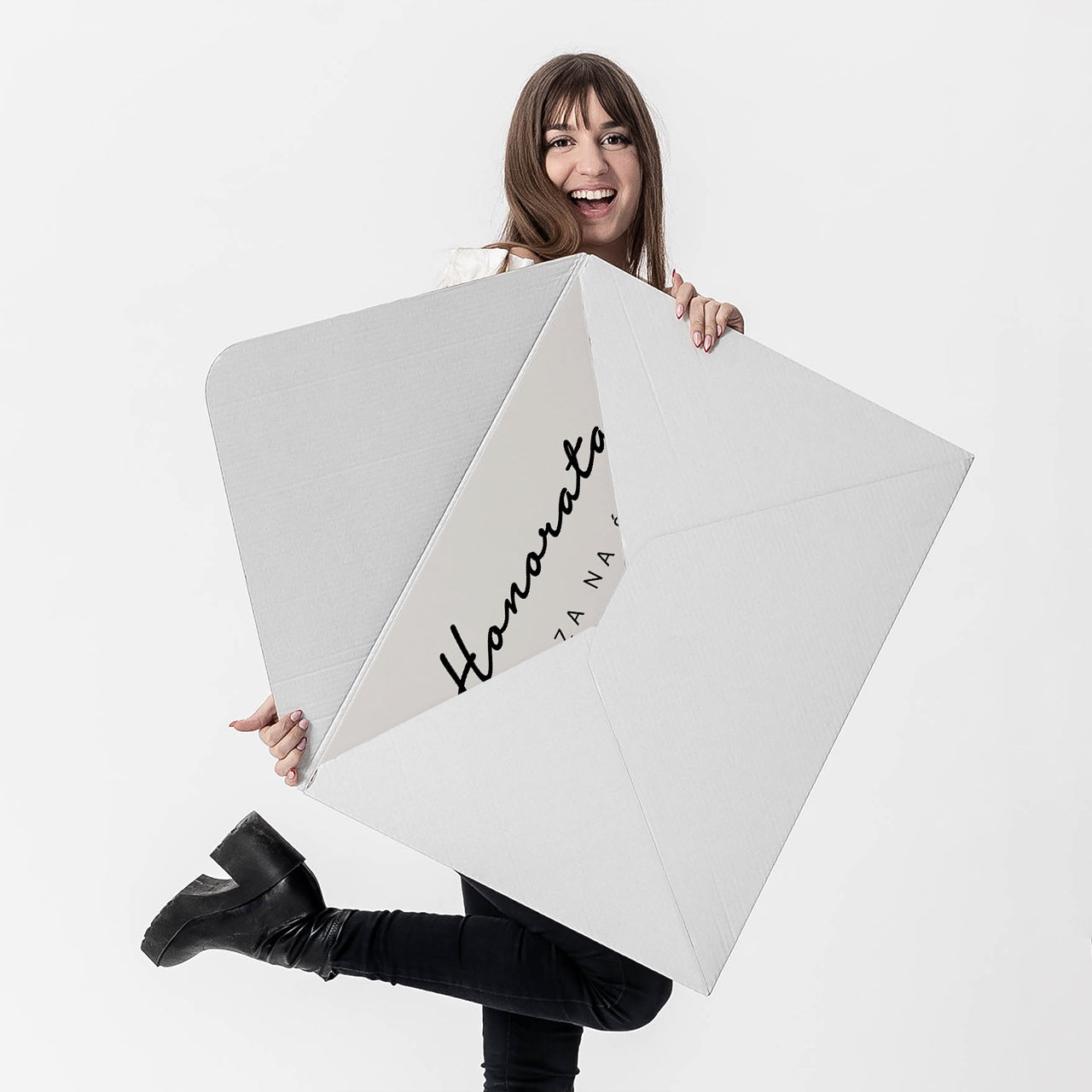 Personalizowana kartka XXL - prezent ze zdjęciami dla babci 