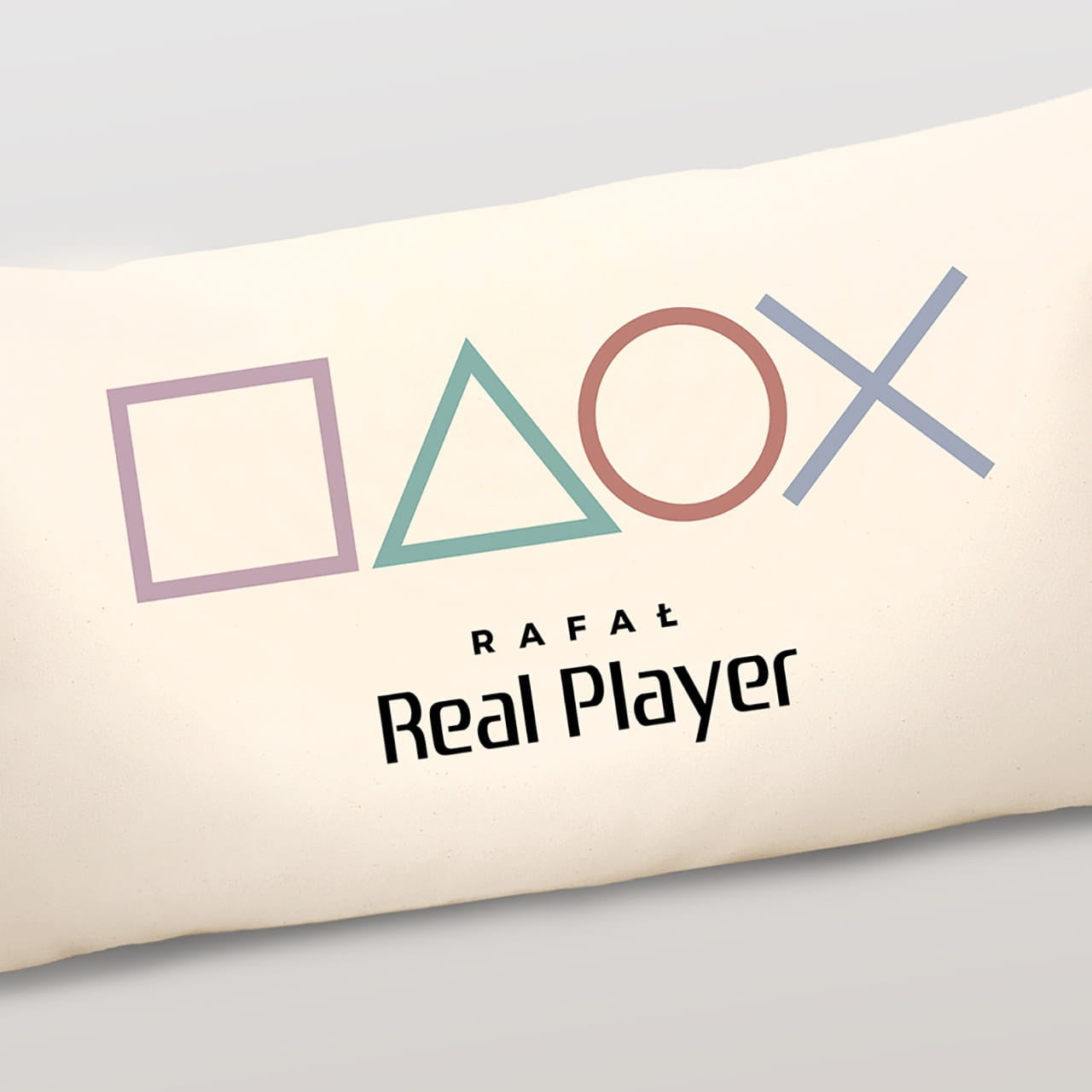 Poduszka personalizowana prezent dla gracza - Real Player poduszka z nadrukiem dla gracza
