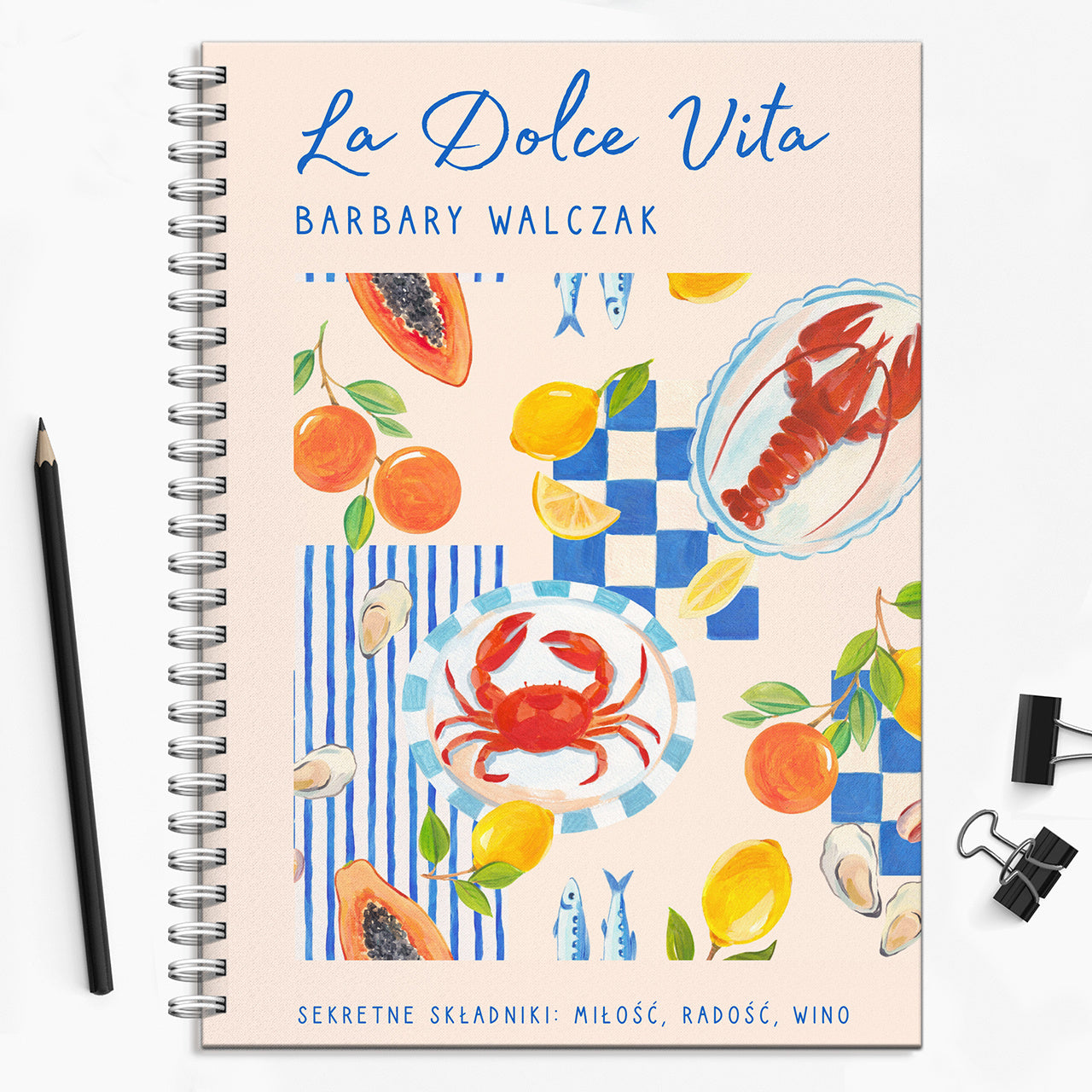 Personalizowany przepiśnik - prezent dla miłośnika kulinariów zeszyt z przepisami przepiśnik personalizowany