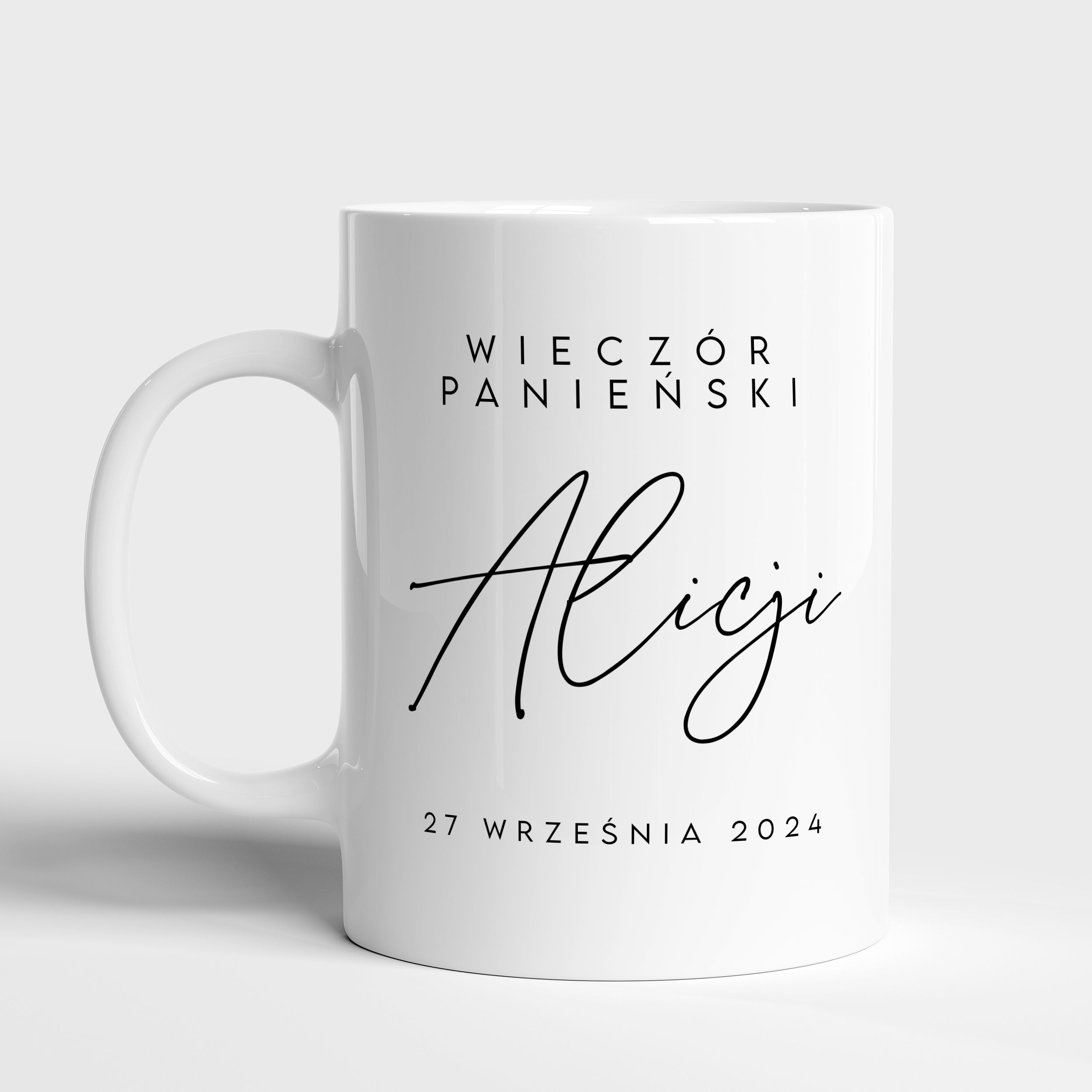 Personalizowany kubek - upominek na panieński