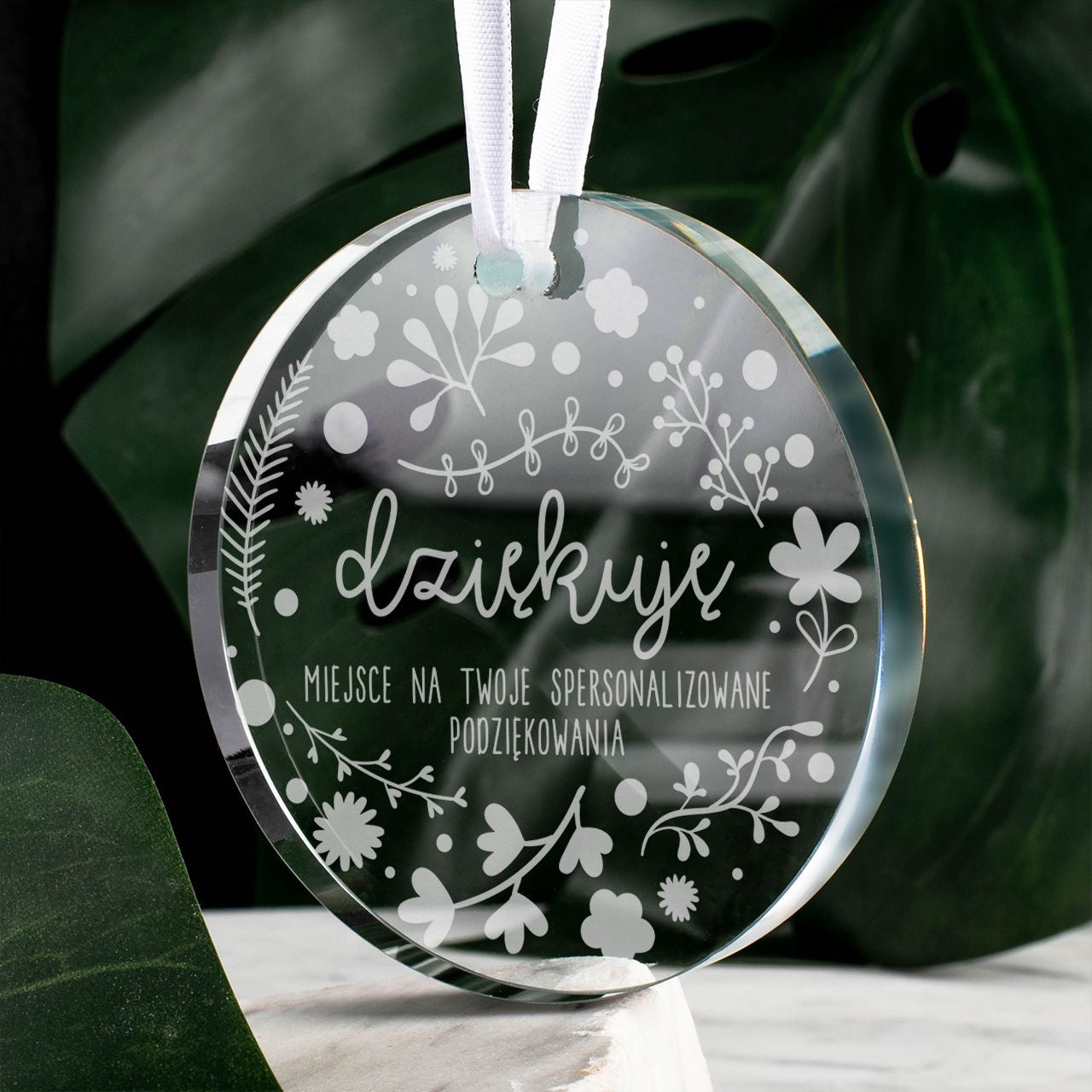 Personalizowana zawieszka - upominek na podziękowanie