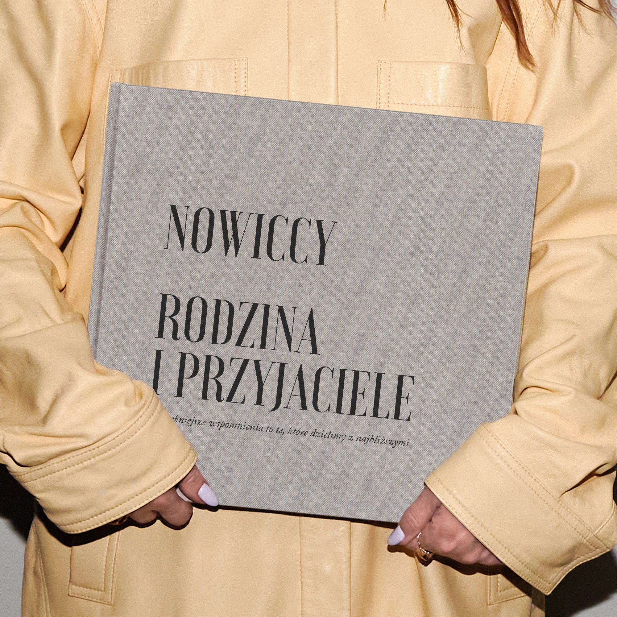 Duży album do zdjęć dla rodziny
