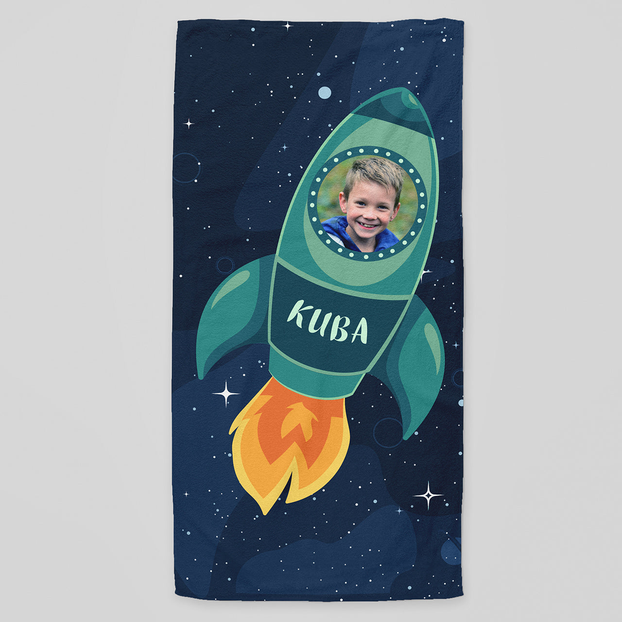 Ręcznik ze zdjęciem - kosmos