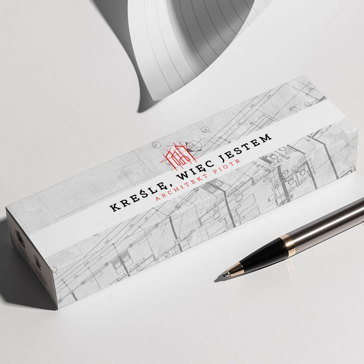Personalizowany długopis Parker dla architekta