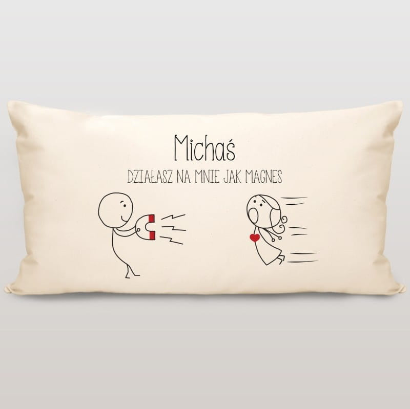 Personalizowana poduszka na Rocznicę Ślubu dla męża prezent na rocznicę ślubu poduszka personalizowana