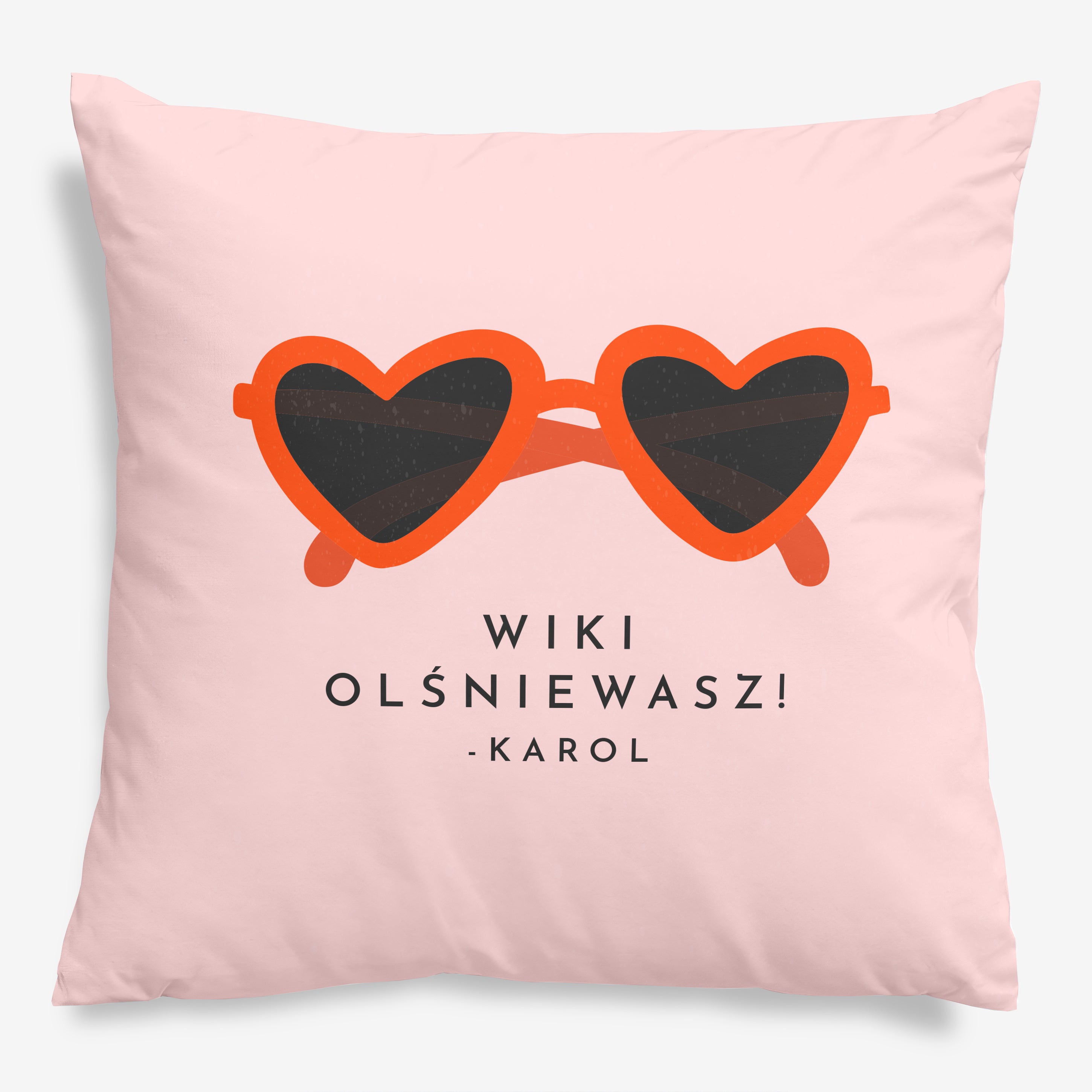Personalizowana poduszka dla ukochanej - prezent na walentynki