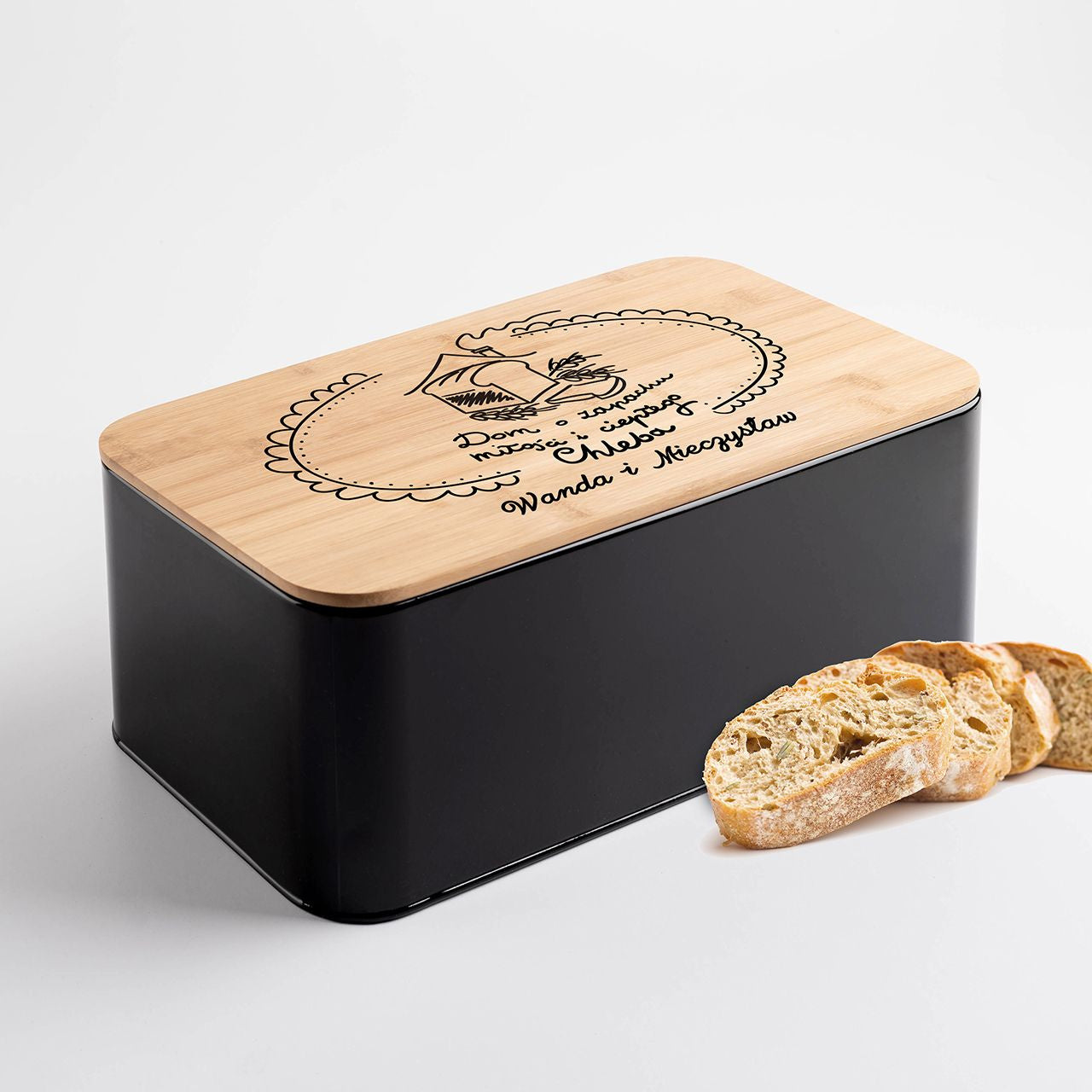 Duży chlebak personalizowany z okazji Rocznicy Ślubu