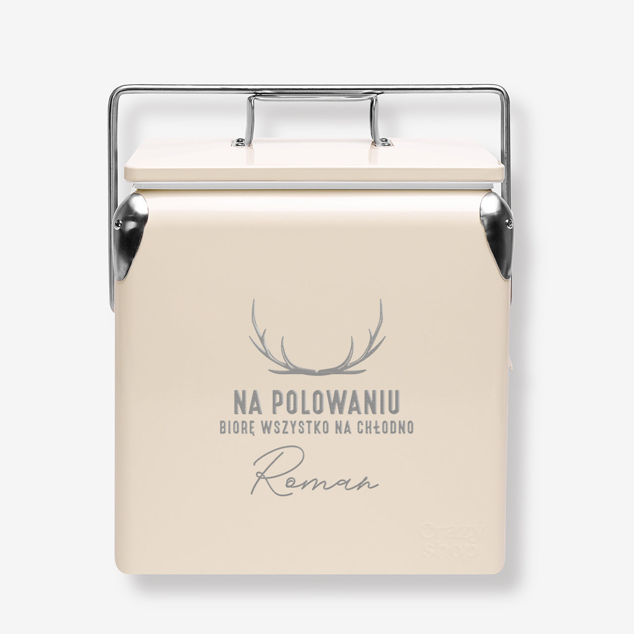 Lodówka z grawerem - prezent dla myśliwego 