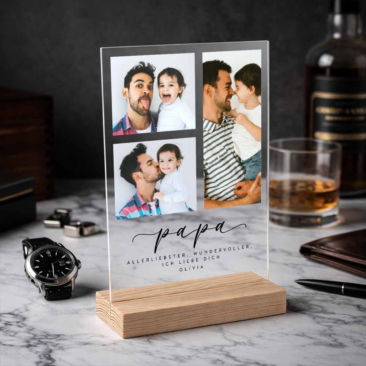 Statuette für Papa – Geschenk zum Vatertag