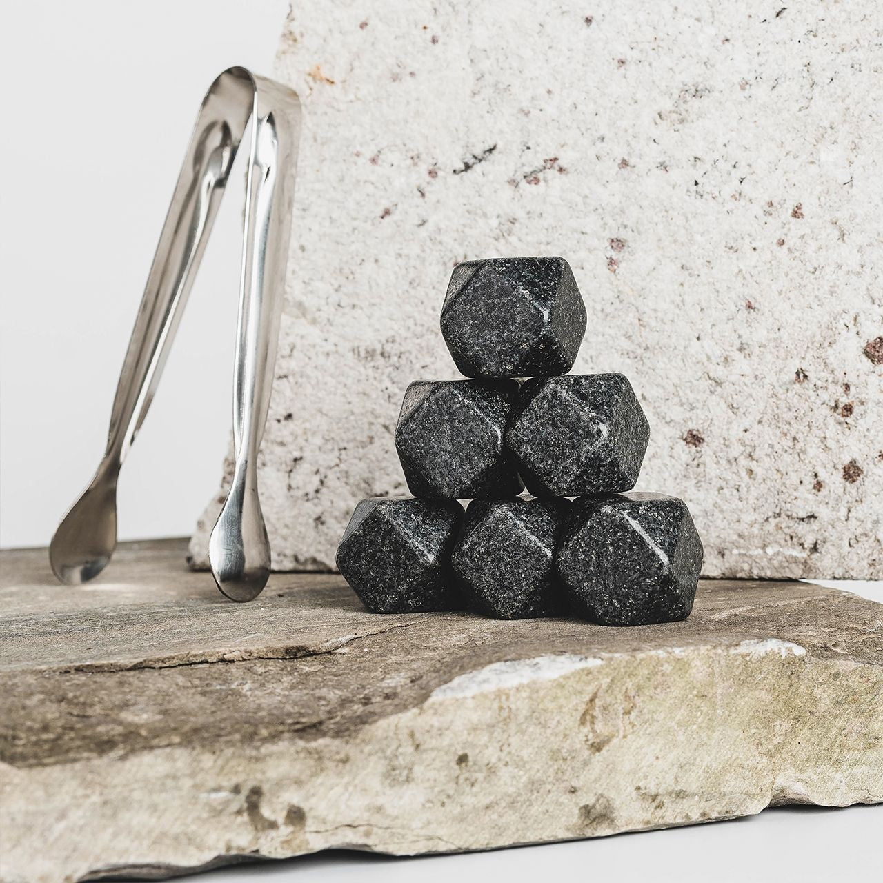 Granitowe kostki do whisky - prezent dla rowerzysty kamienie do whisky personalizowany prezent dla rowerzysty