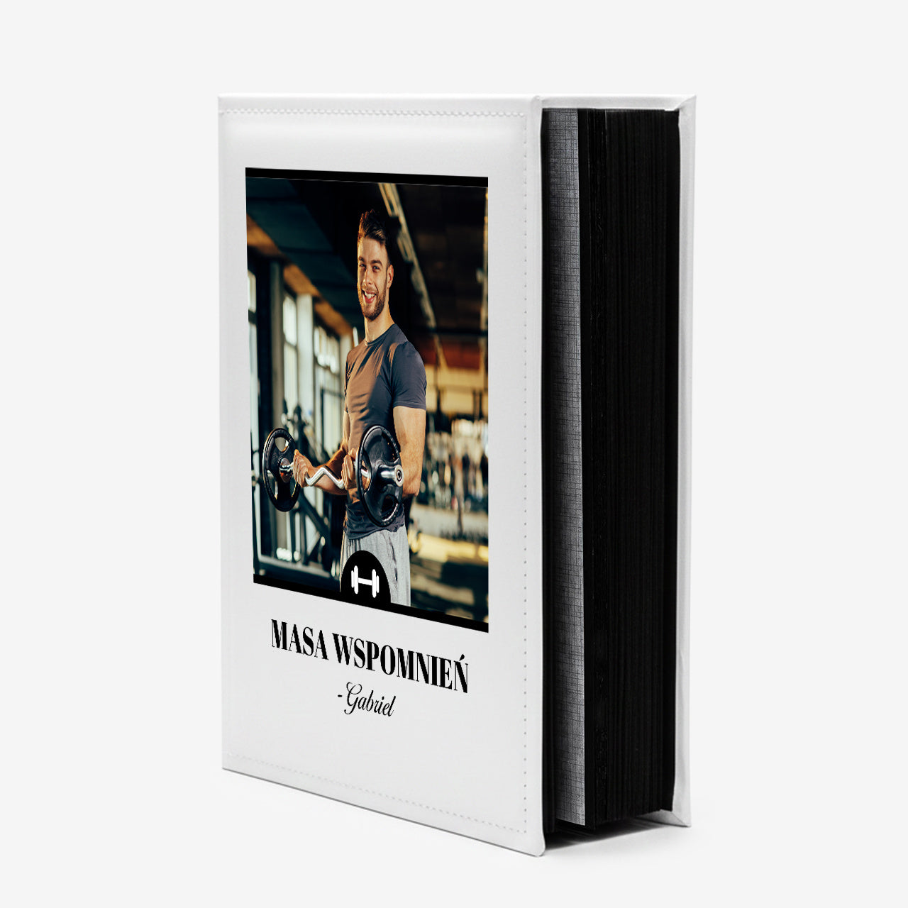 Personalizowany album na prezent dla siłacza album na zdjęcia album do zdjęć prezent dla sportowca