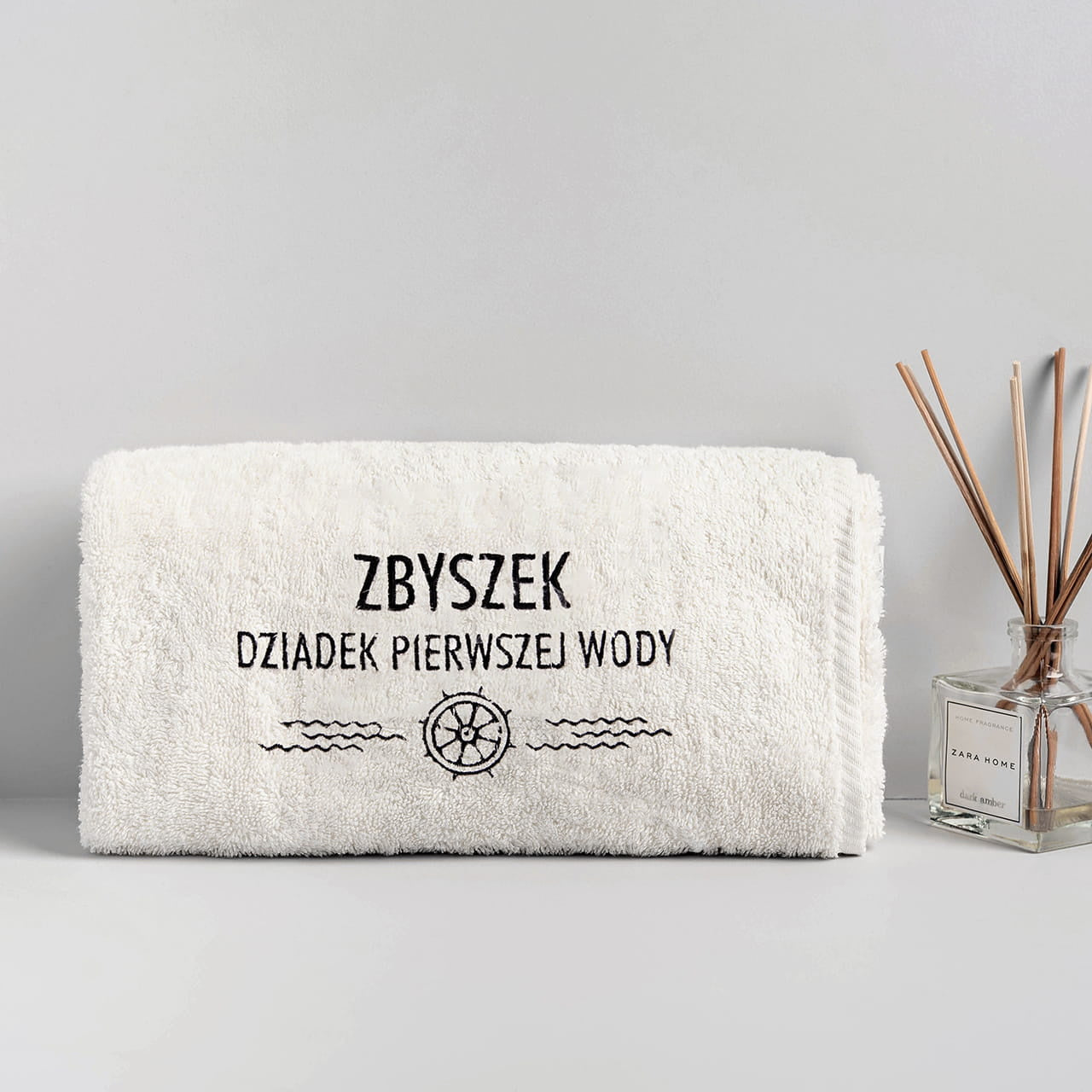 Haftowany ręcznik dla Dziadka ręcznik na Dzień Dziadka prezent dla dziadka prezent na Dzień Dziadka