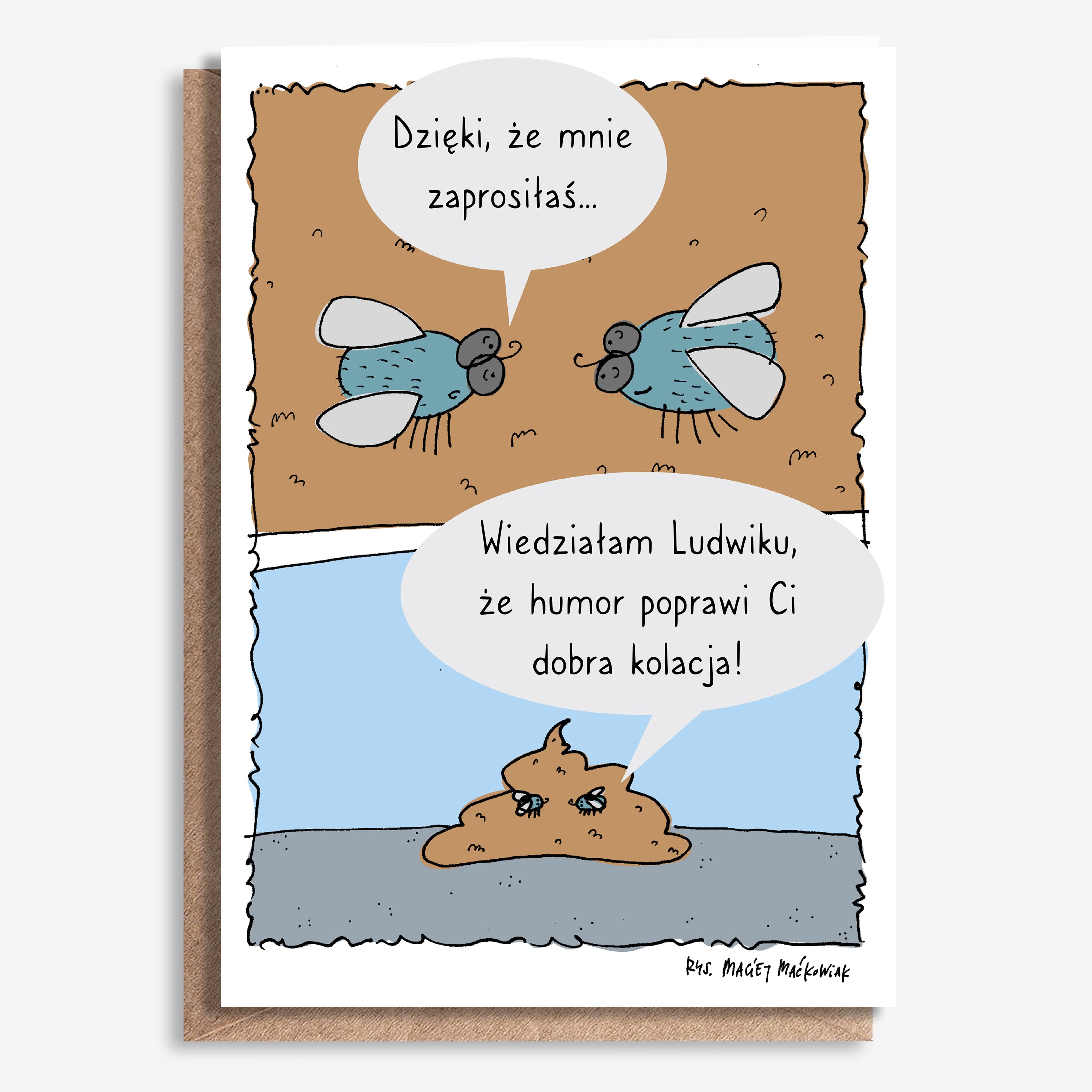 Śmieszna kartka a4 na poprawę humoru