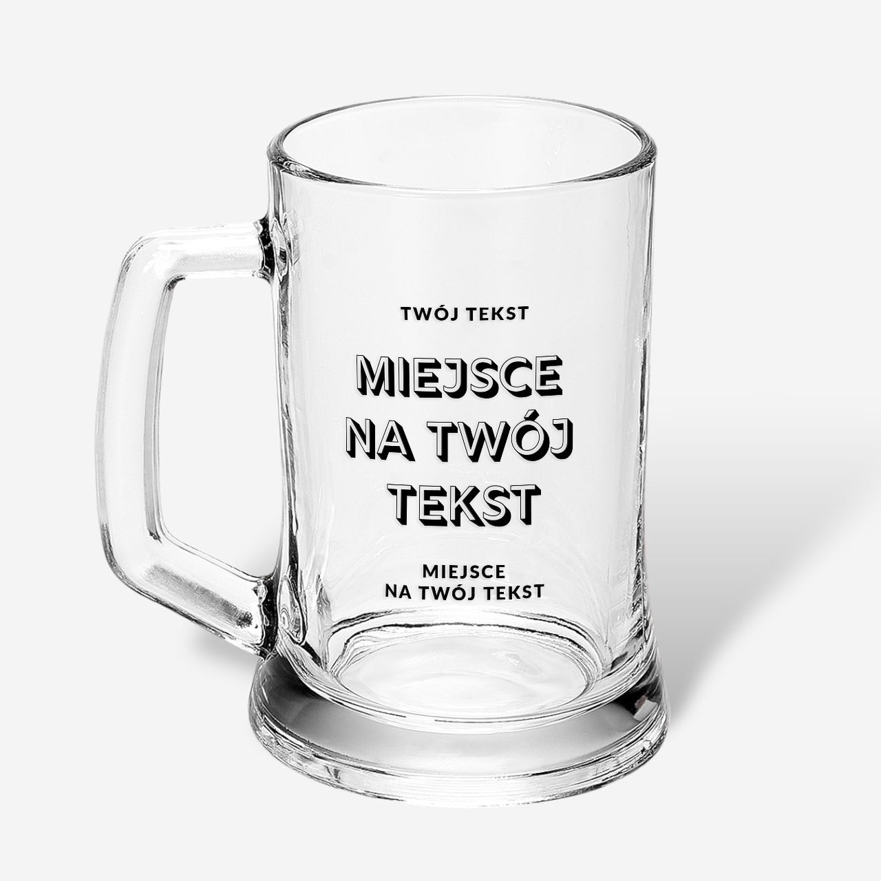 Kufel z personalizacją - Twój tekst