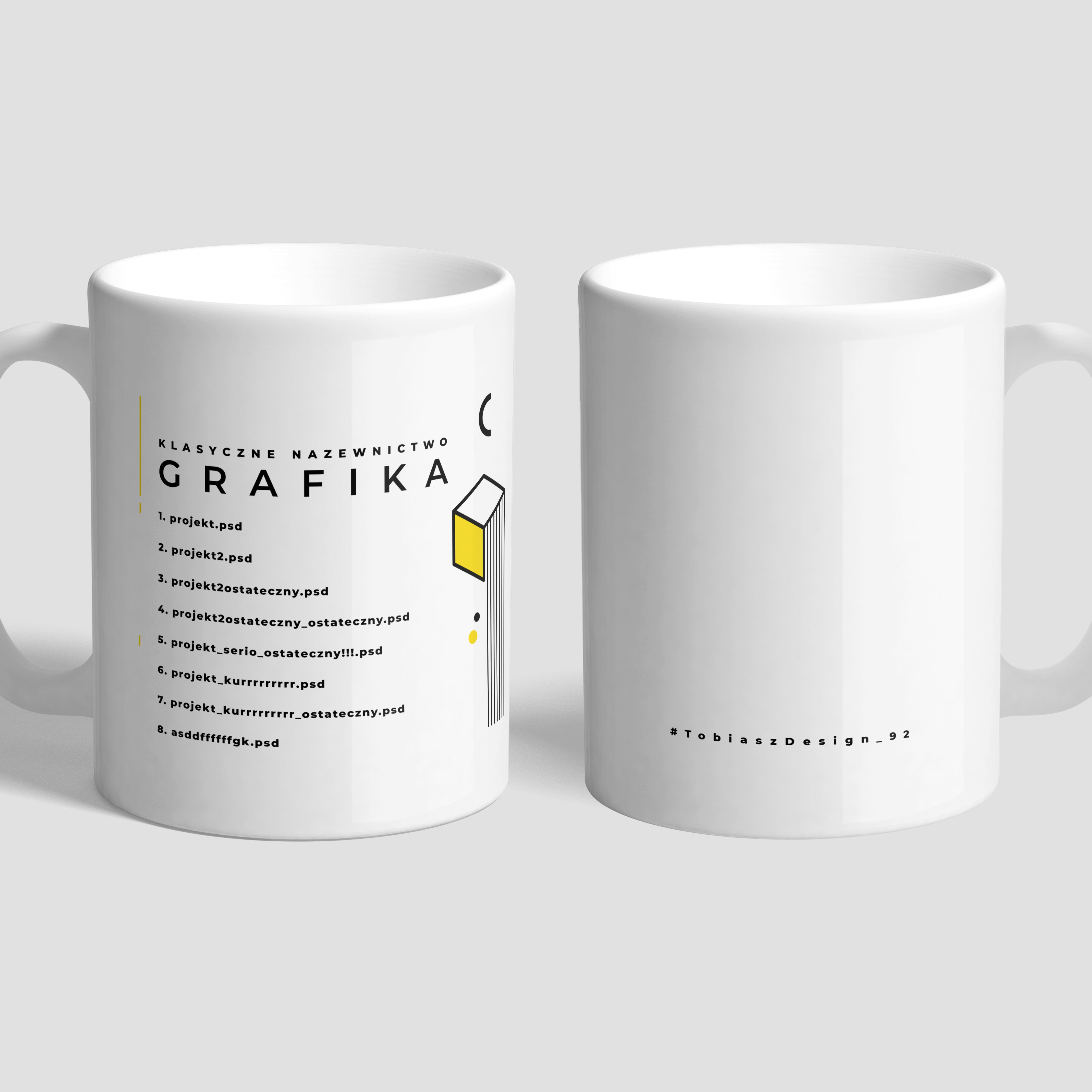 Personalizowany kubek - prezent dla grafika kubek z nadrukiem kubek personalizowany gadżet dla grafika