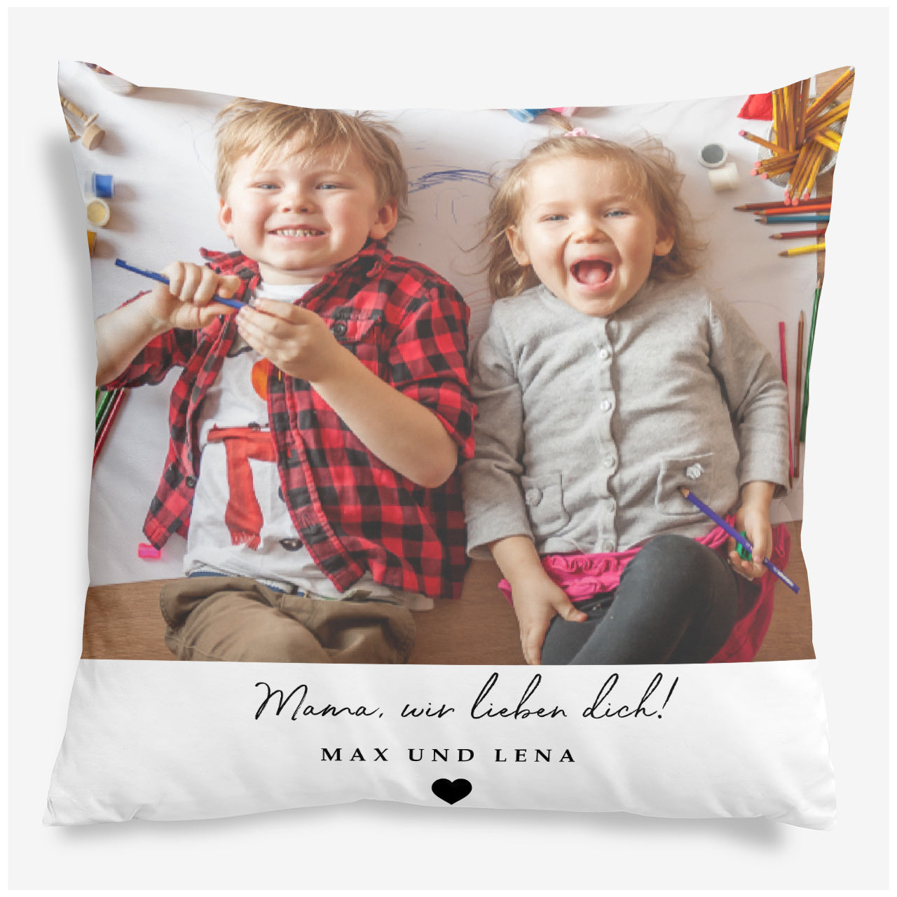 Fotokissen für Mama – sentimentales Geschenk