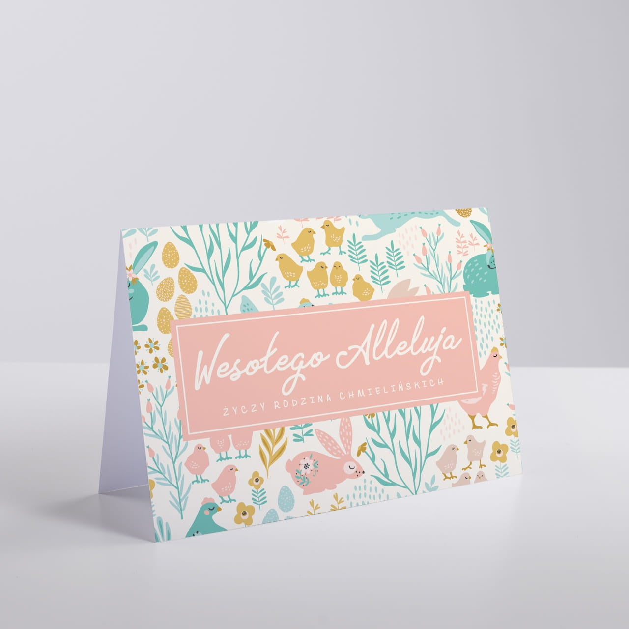 Kartka świąteczna wielkanocna - Wesołego Alleluja