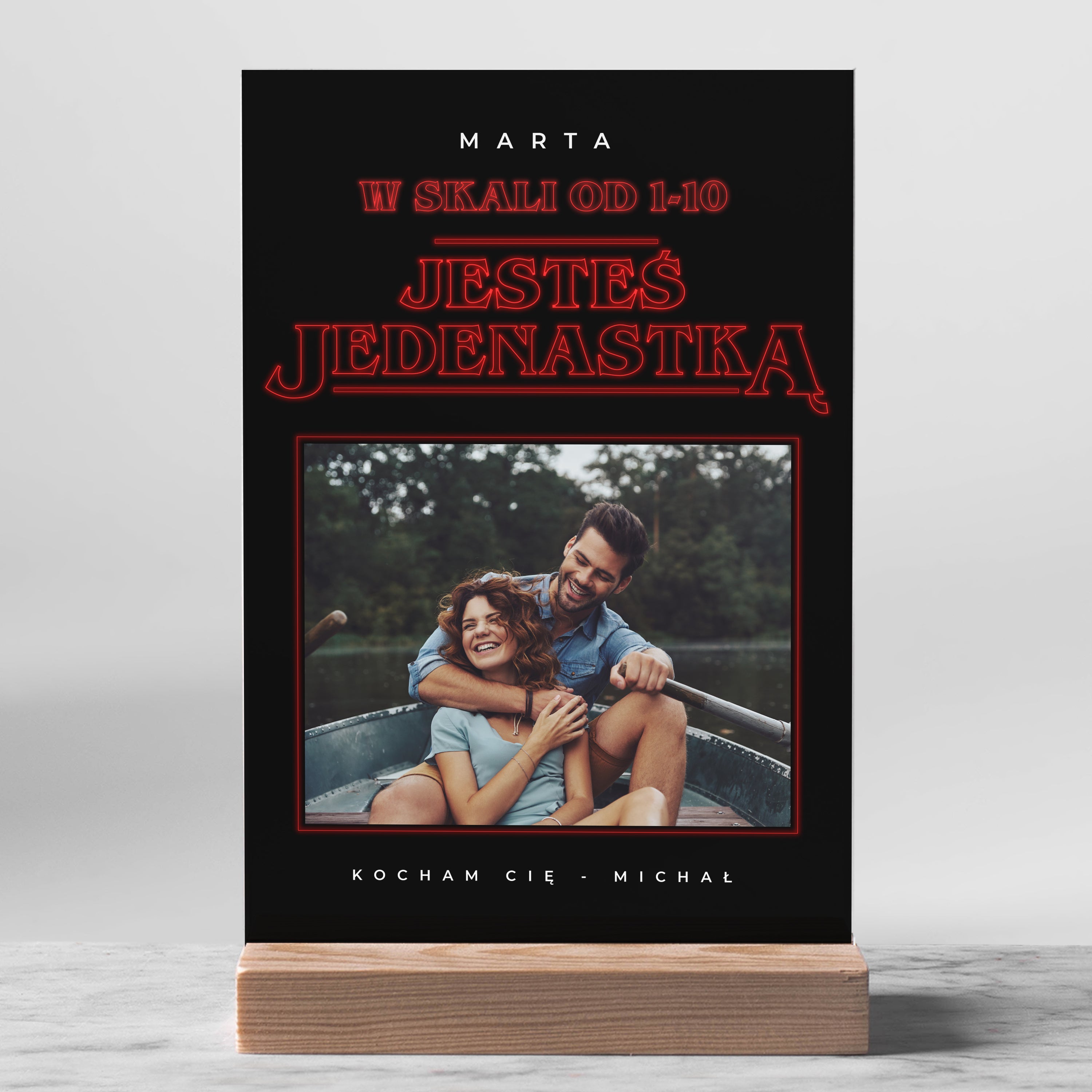 Statuetka dla fana Stranger Things - jesteś jedenastką