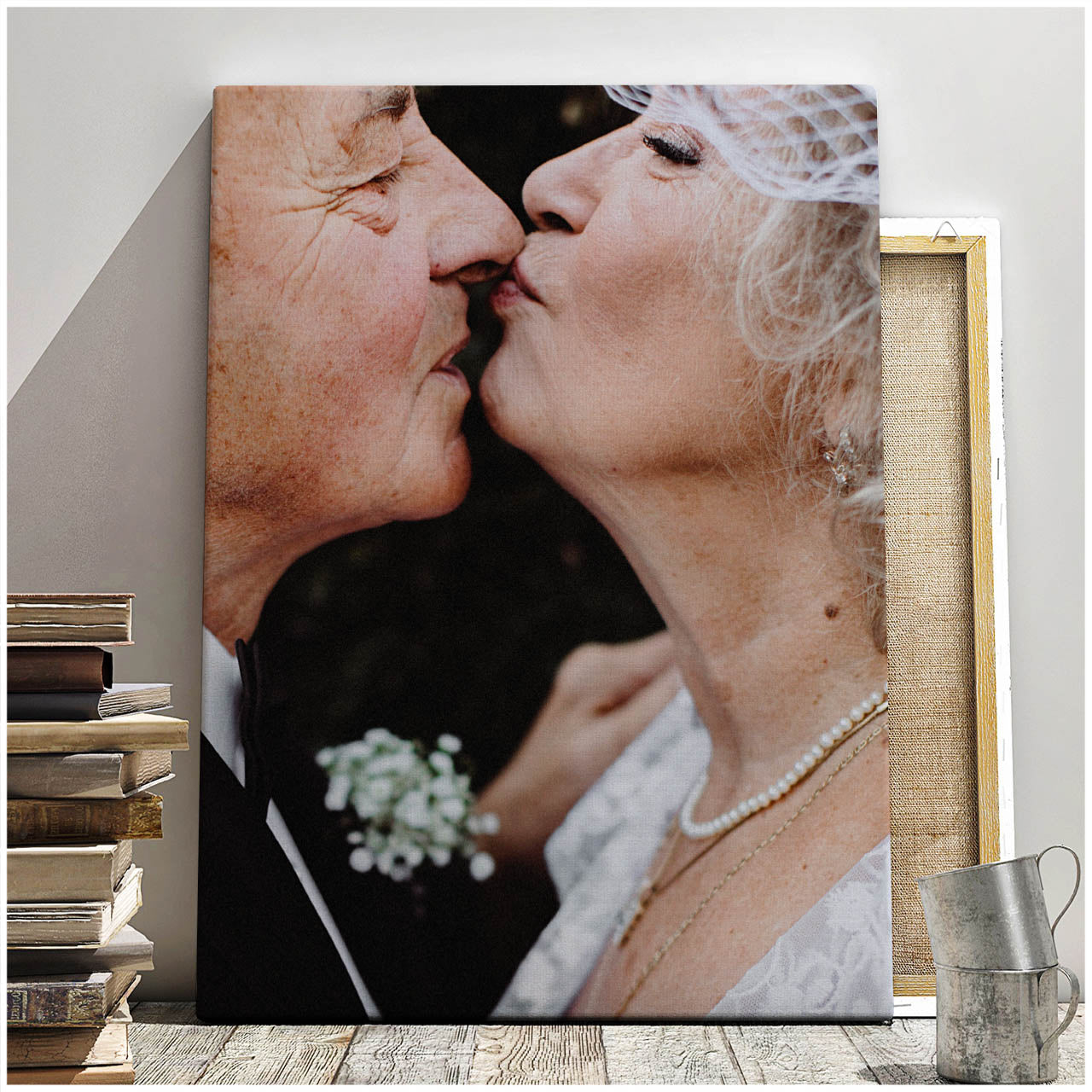 Fotoleinwand - Ihr Foto auf Leinwand IHR FOTO HOCHFORMAT 70 × 50 cm